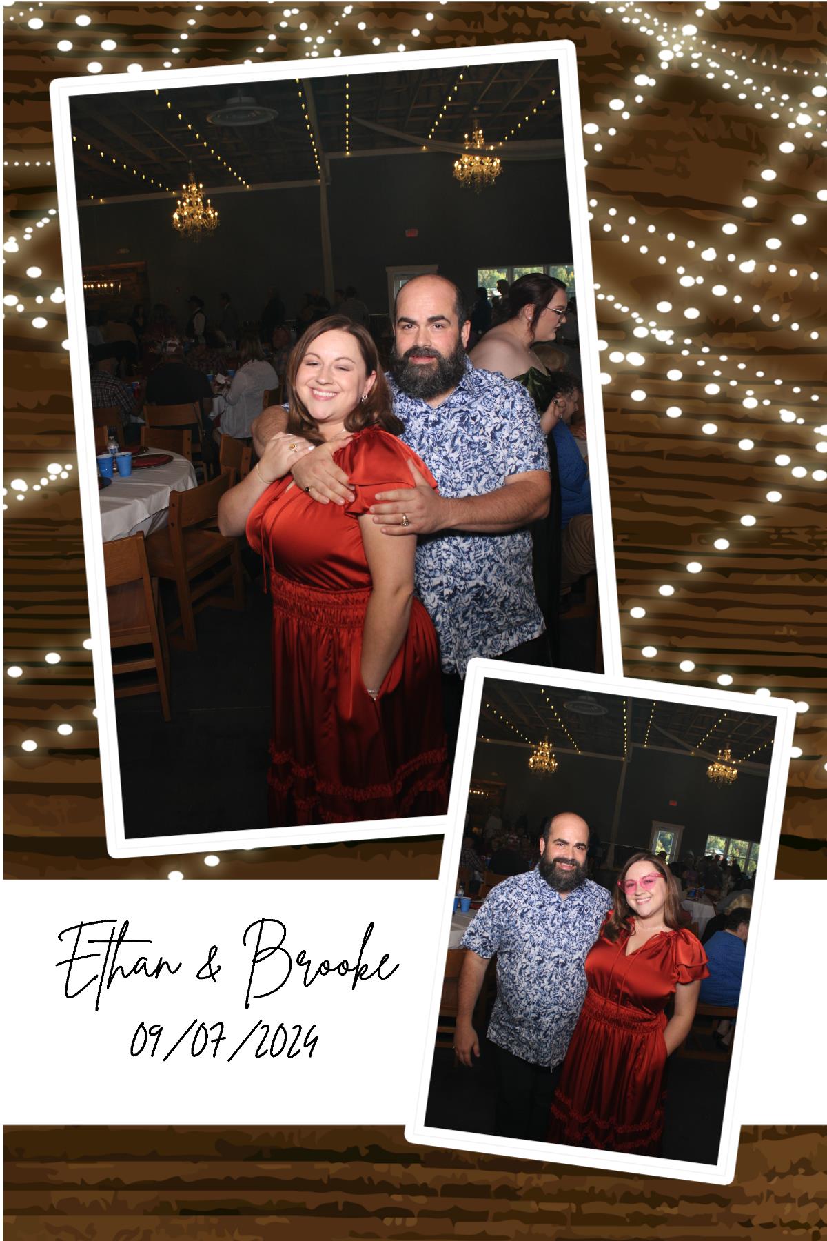 Brooke & Ethan | View more photos from the event at gallery.photoboothcincy.com/u/PhotoBoothCincy/Brooke-Ethan