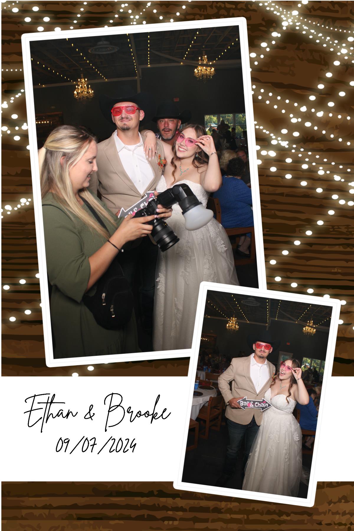 Brooke & Ethan | View more photos from the event at gallery.photoboothcincy.com/u/PhotoBoothCincy/Brooke-Ethan