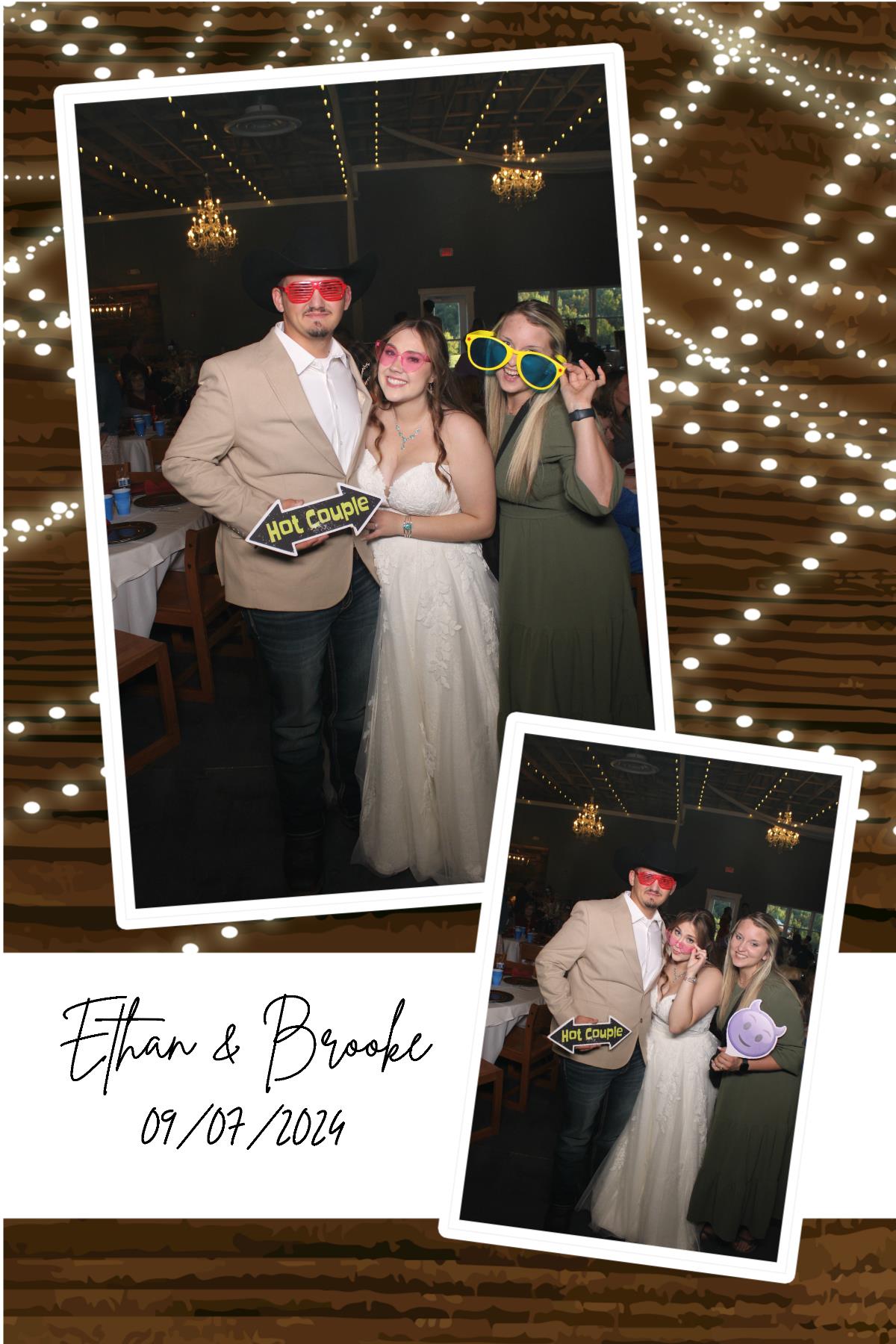 Brooke & Ethan | View more photos from the event at gallery.photoboothcincy.com/u/PhotoBoothCincy/Brooke-Ethan