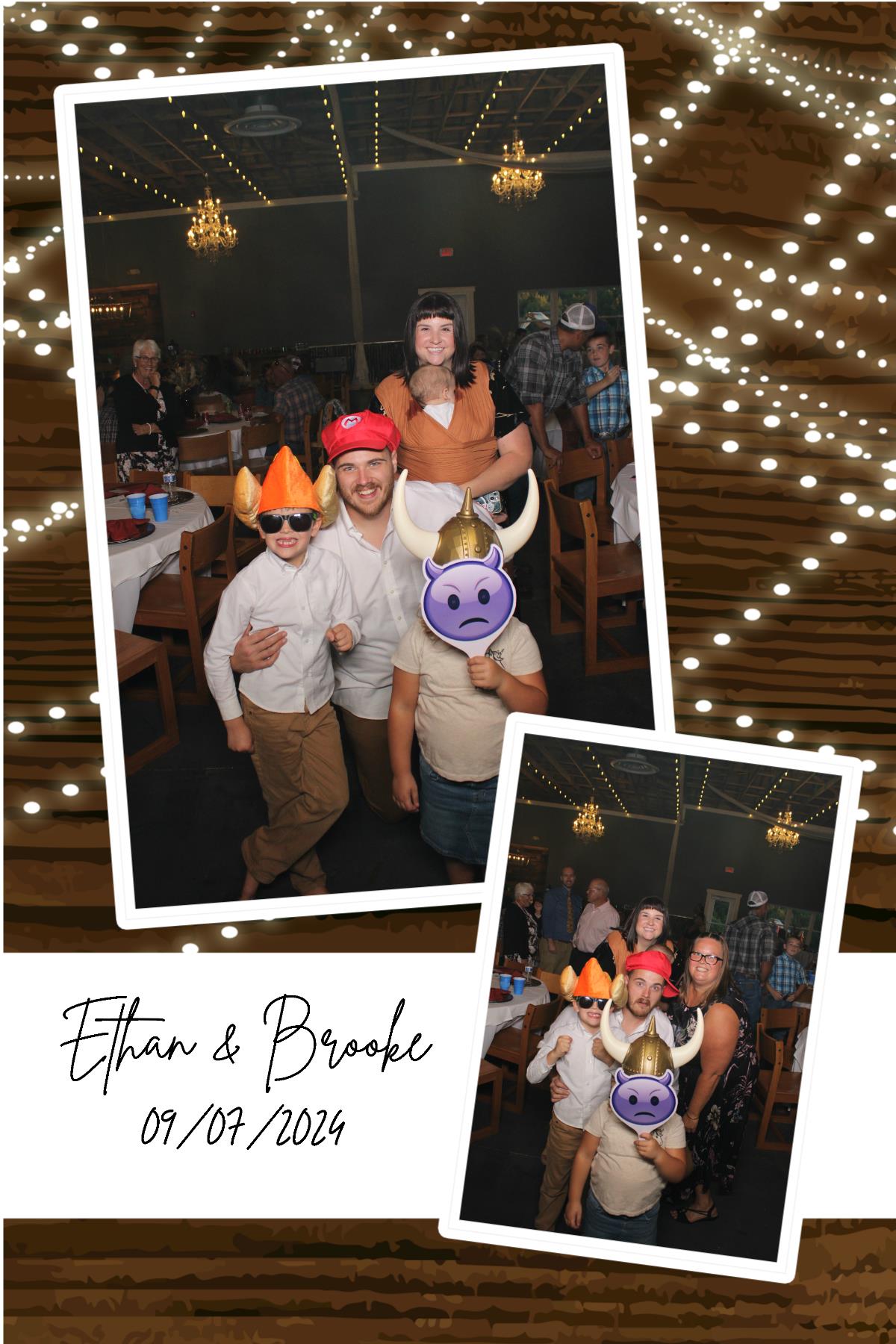 Brooke & Ethan | View more photos from the event at gallery.photoboothcincy.com/u/PhotoBoothCincy/Brooke-Ethan