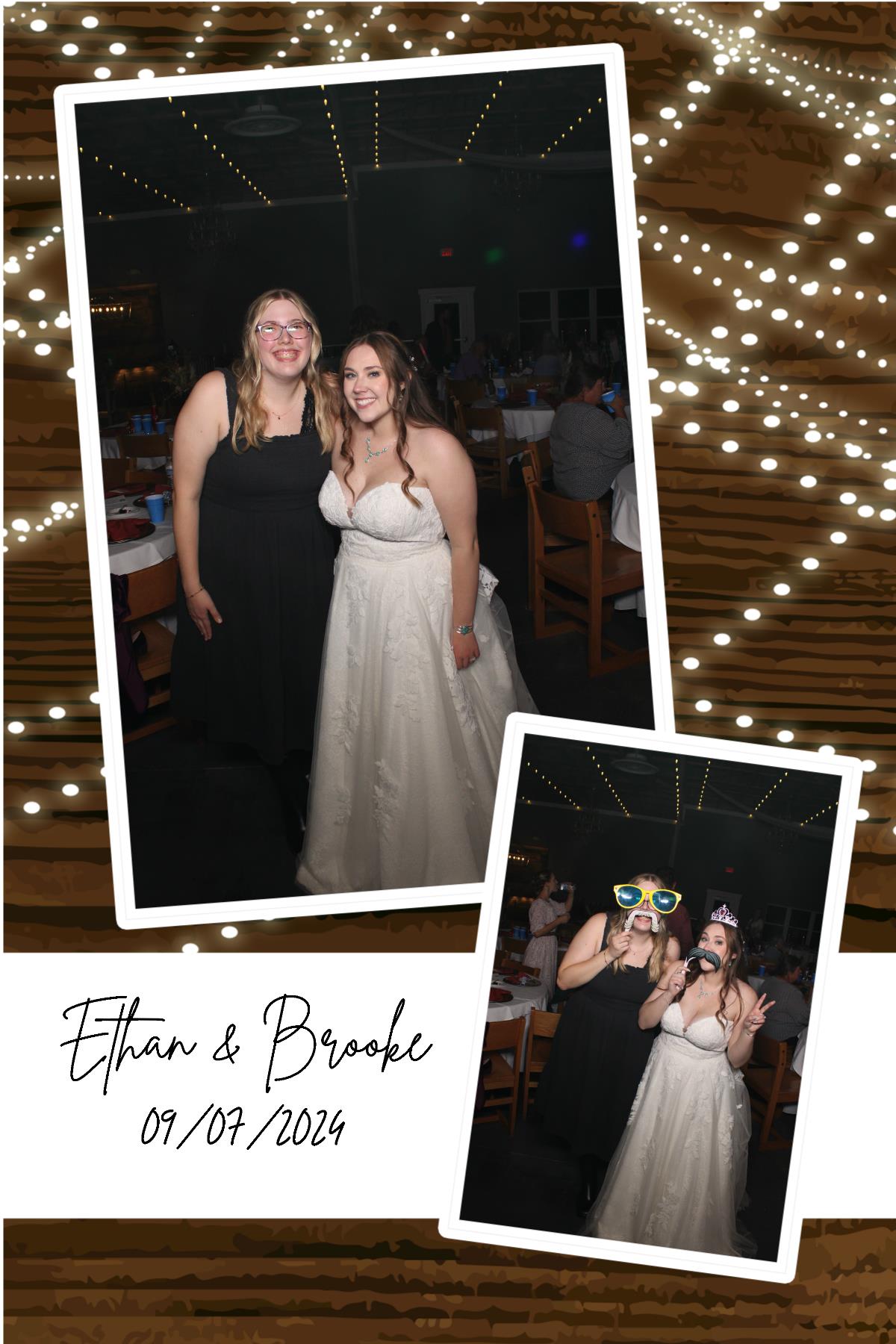 Brooke & Ethan | View more photos from the event at gallery.photoboothcincy.com/u/PhotoBoothCincy/Brooke-Ethan