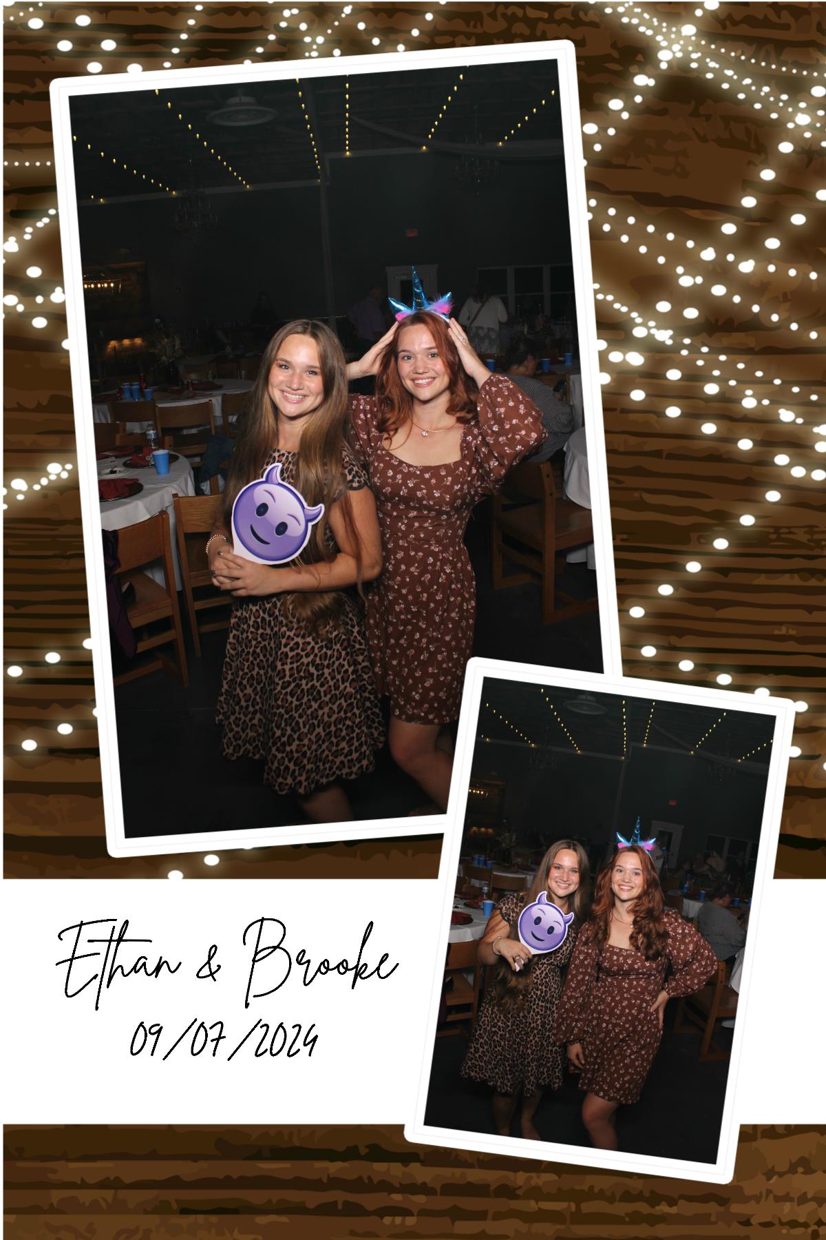 Brooke & Ethan | View more photos from the event at gallery.photoboothcincy.com/u/PhotoBoothCincy/Brooke-Ethan