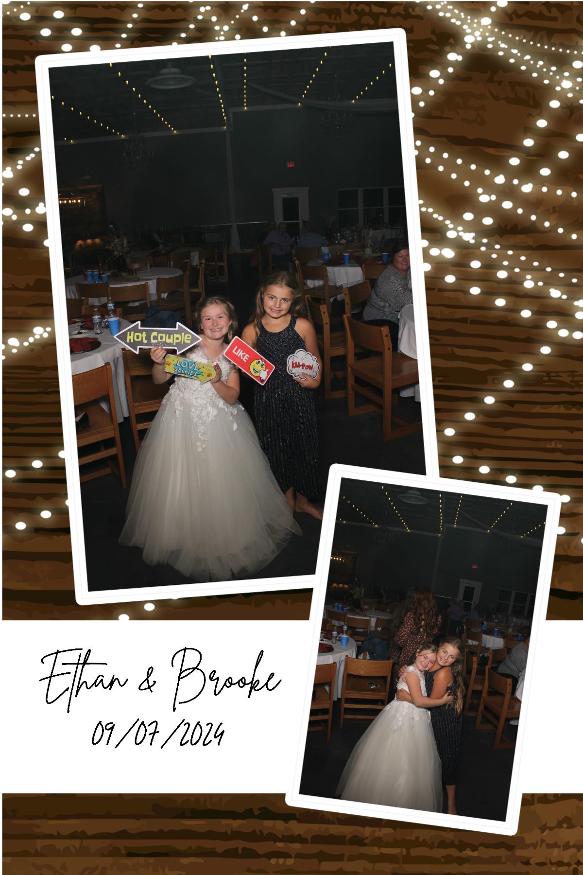 Brooke & Ethan | View more photos from the event at gallery.photoboothcincy.com/u/PhotoBoothCincy/Brooke-Ethan