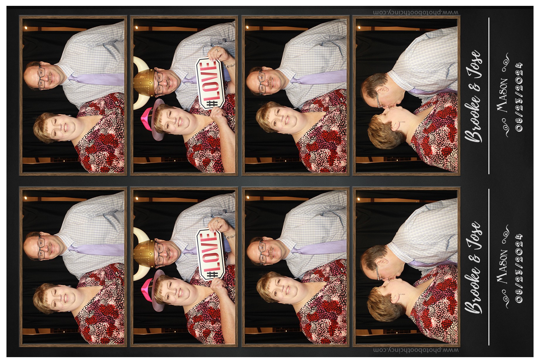 Brooke & Jose | View more photos from the event at gallery.photoboothcincy.com/u/PhotoBoothCincy/Brooke-Jose