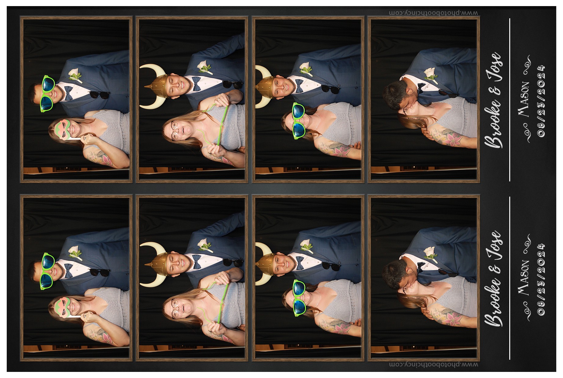 Brooke & Jose | View more photos from the event at gallery.photoboothcincy.com/u/PhotoBoothCincy/Brooke-Jose