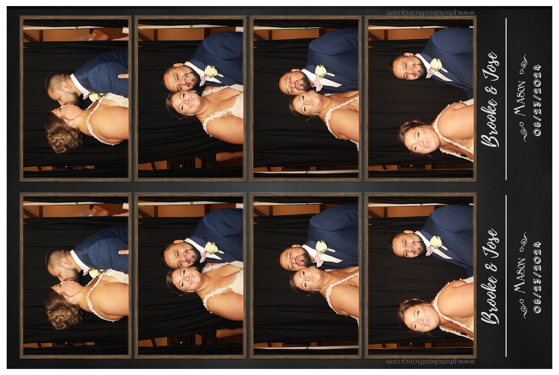 Brooke & Jose | View more photos from the event at gallery.photoboothcincy.com/u/PhotoBoothCincy/Brooke-Jose