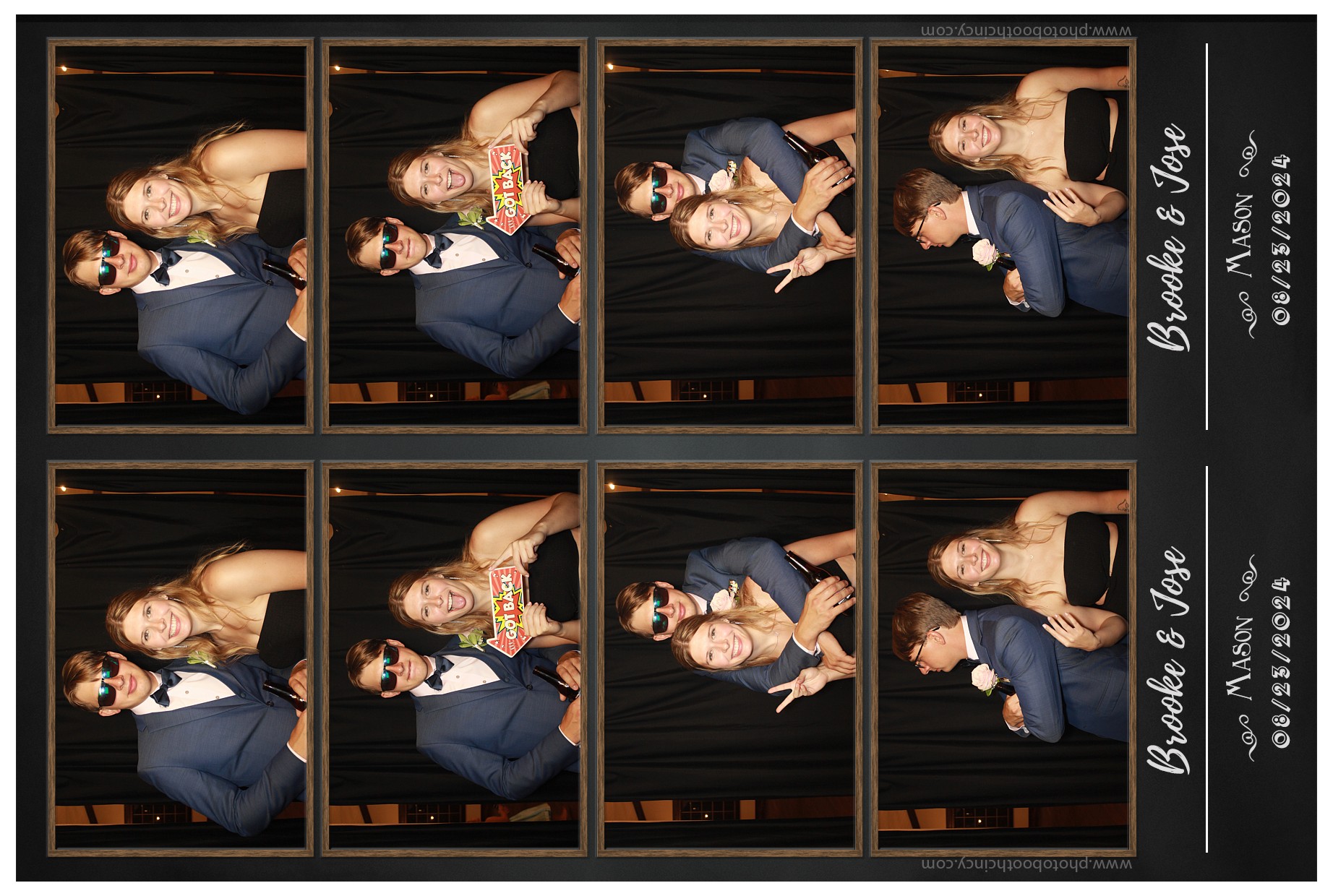Brooke & Jose | View more photos from the event at gallery.photoboothcincy.com/u/PhotoBoothCincy/Brooke-Jose
