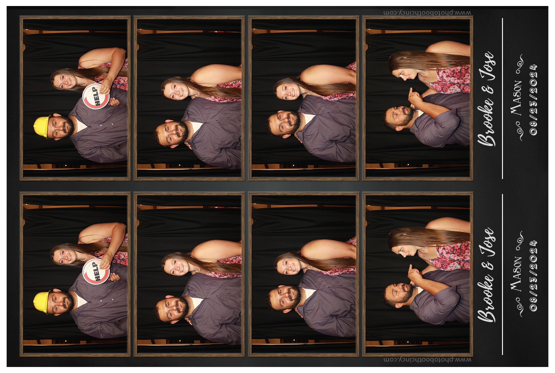 Brooke & Jose | View more photos from the event at gallery.photoboothcincy.com/u/PhotoBoothCincy/Brooke-Jose