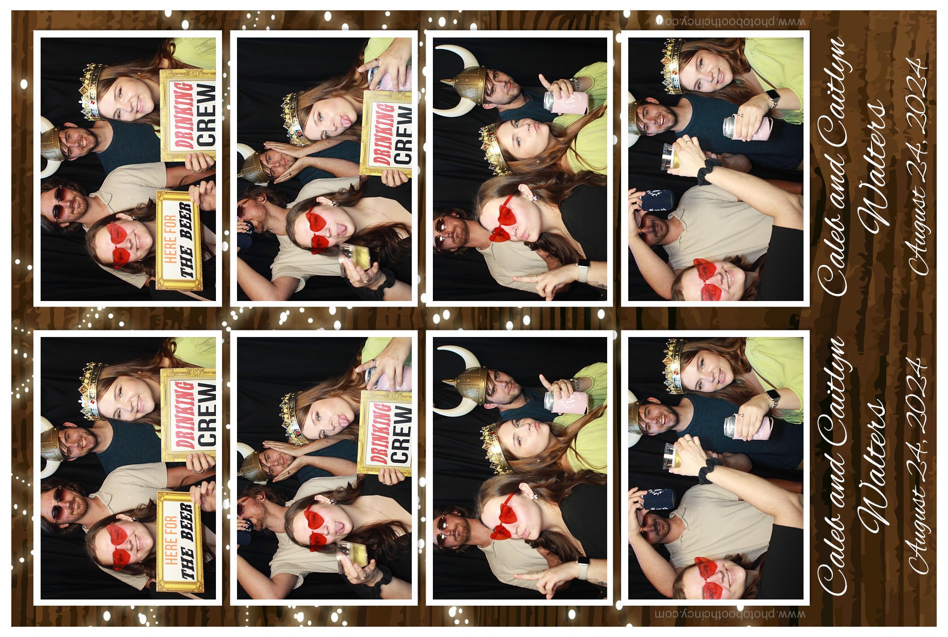 Caitlyn and Caleb | View more photos from the event at gallery.photoboothcincy.com/u/PhotoBoothCincy/Caitlyn-and-Caleb