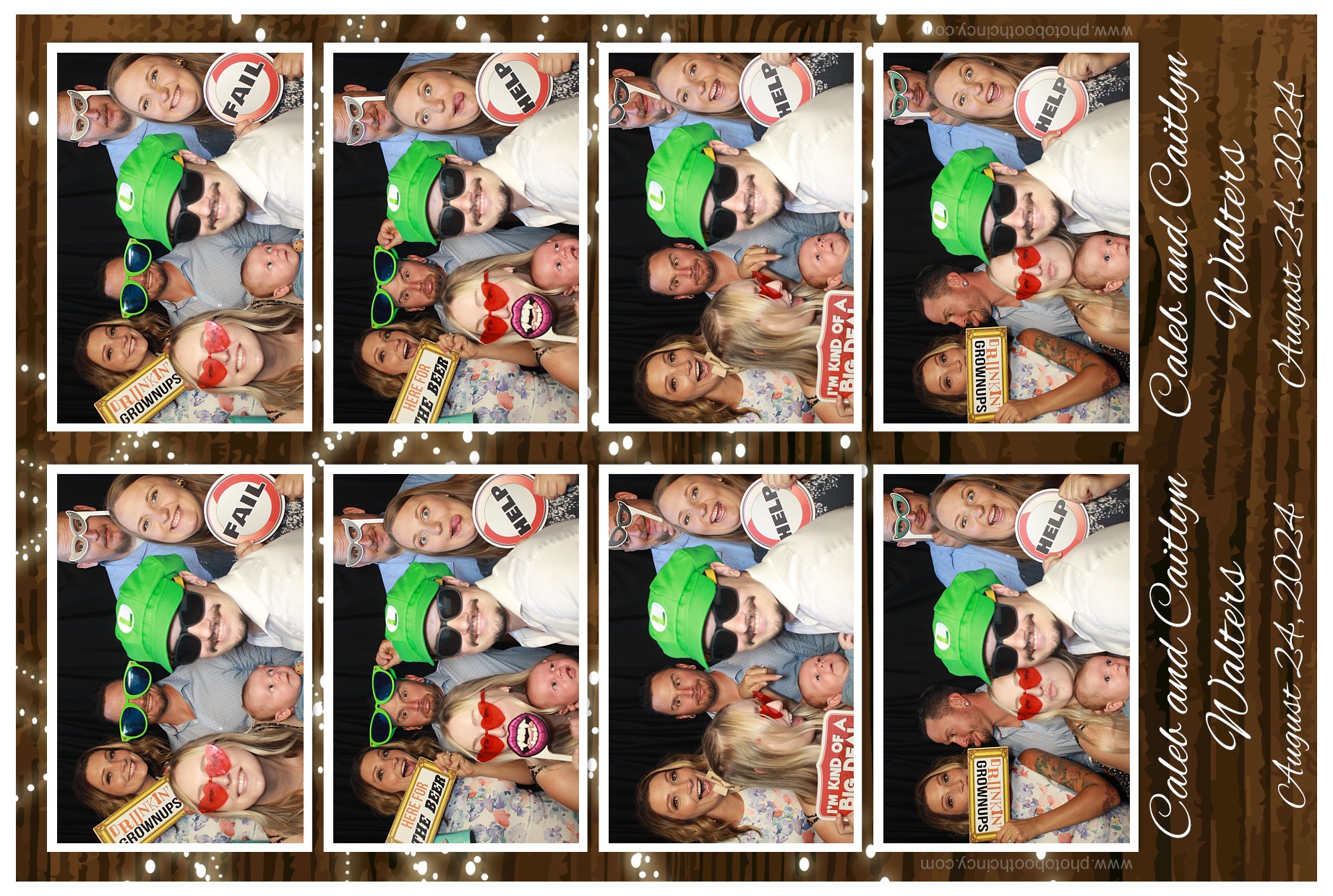 Caitlyn and Caleb | View more photos from the event at gallery.photoboothcincy.com/u/PhotoBoothCincy/Caitlyn-and-Caleb