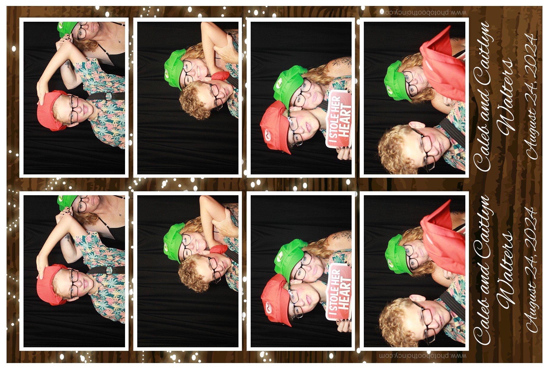 Caitlyn and Caleb | View more photos from the event at gallery.photoboothcincy.com/u/PhotoBoothCincy/Caitlyn-and-Caleb