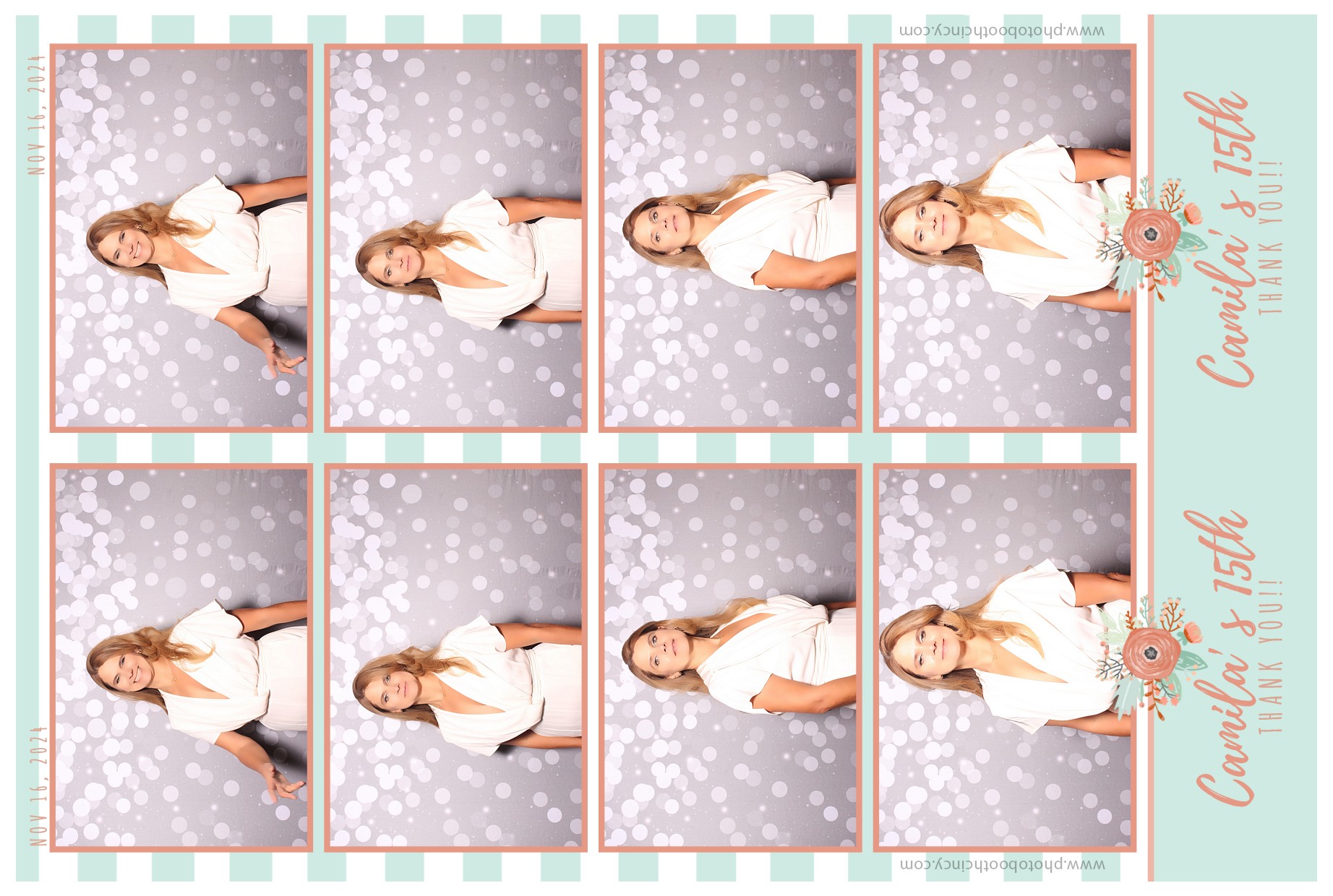 Camila's 15th Birthday | View more photos from the event at gallery.photoboothcincy.com/u/PhotoBoothCincy/Camilas-15th-Birthday