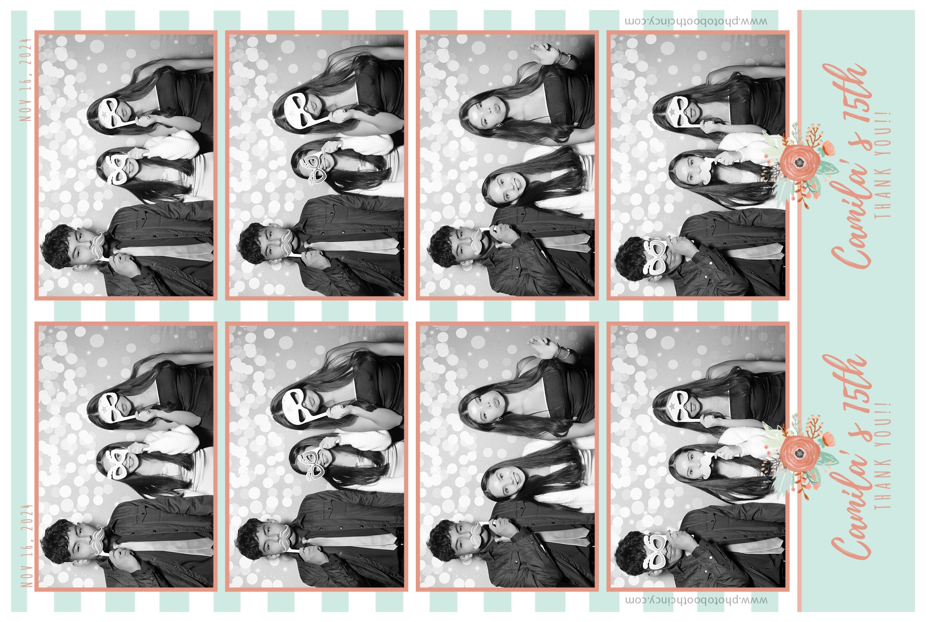 Camila's 15th Birthday | View more photos from the event at gallery.photoboothcincy.com/u/PhotoBoothCincy/Camilas-15th-Birthday