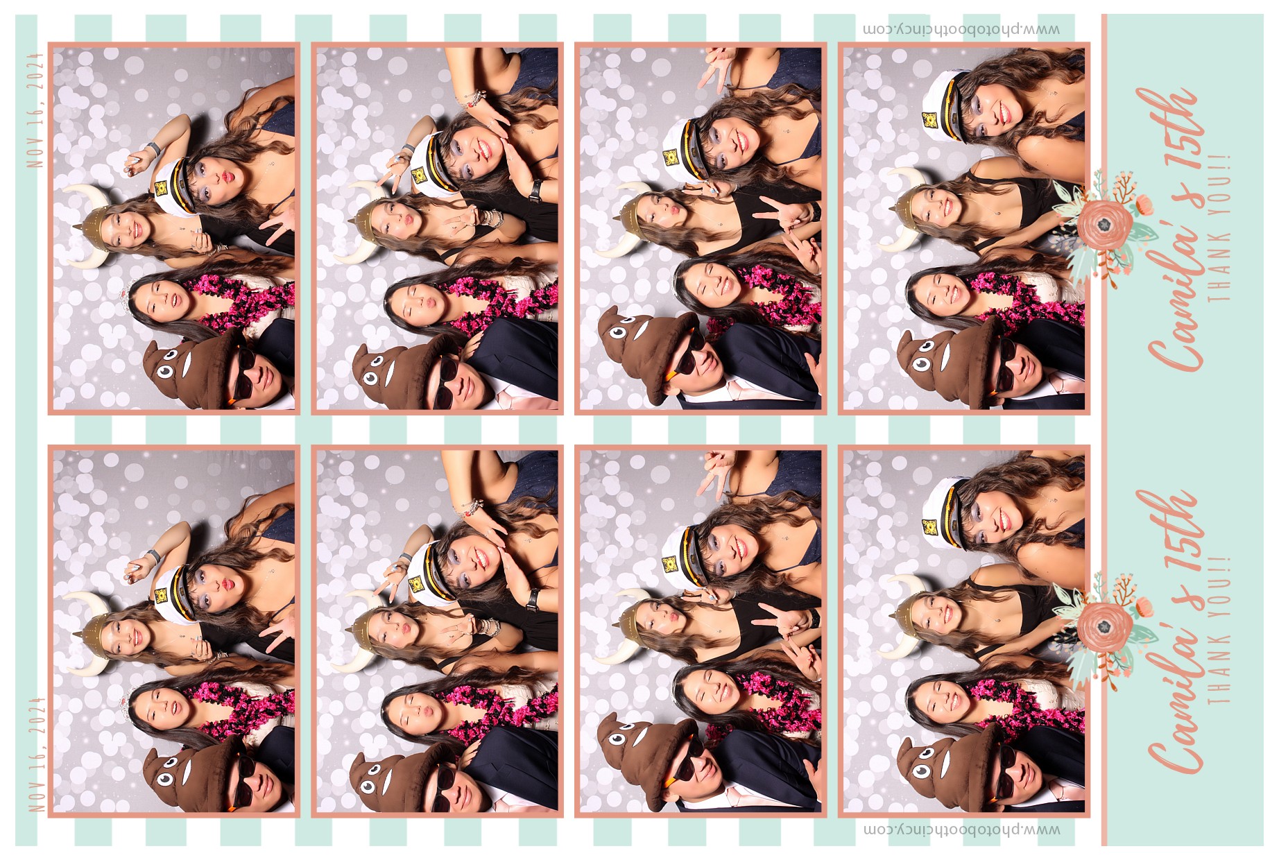 Camila's 15th Birthday | View more photos from the event at gallery.photoboothcincy.com/u/PhotoBoothCincy/Camilas-15th-Birthday