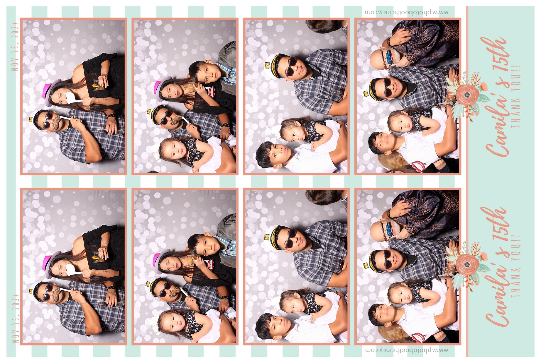 Camila's 15th Birthday | View more photos from the event at gallery.photoboothcincy.com/u/PhotoBoothCincy/Camilas-15th-Birthday