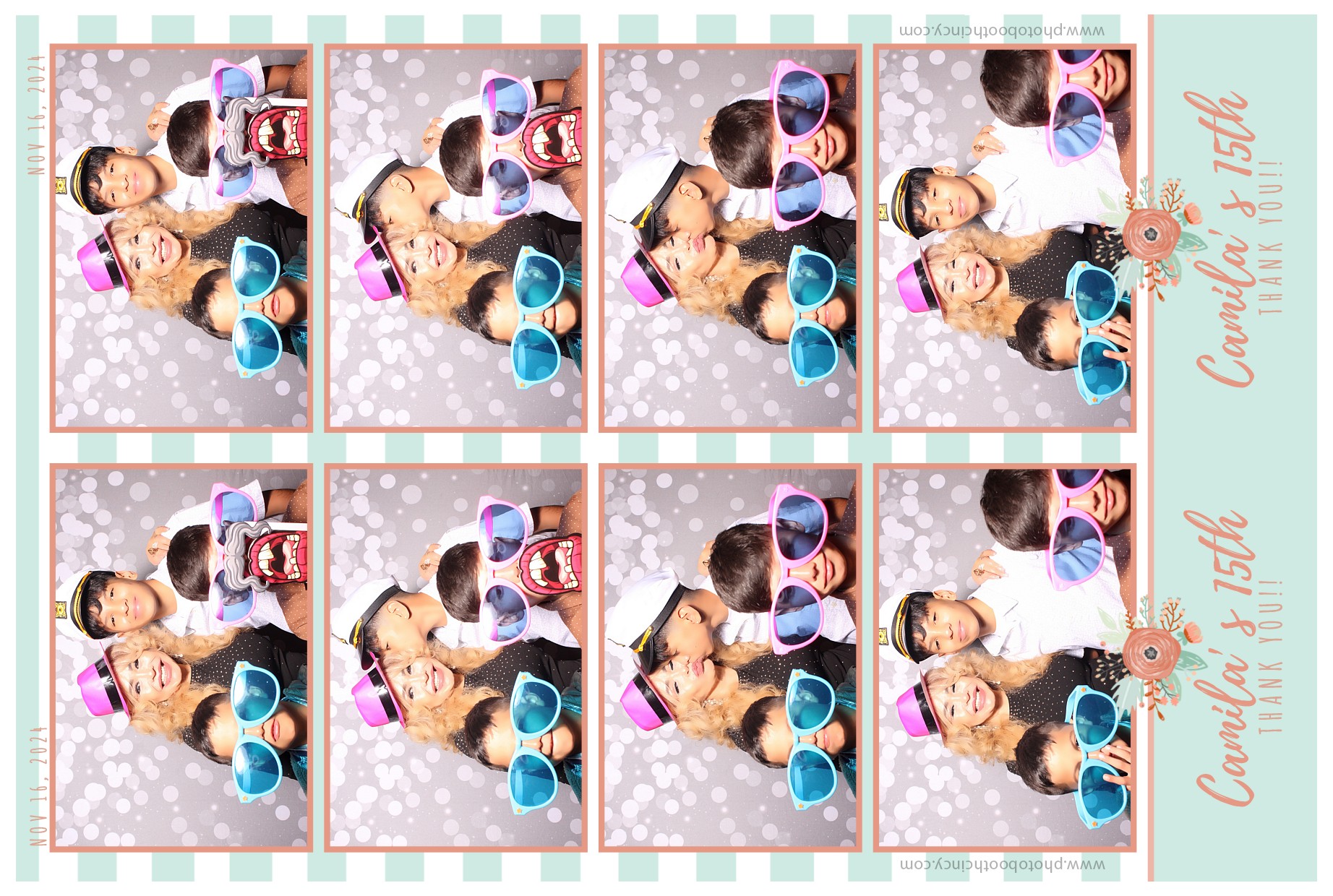 Camila's 15th Birthday | View more photos from the event at gallery.photoboothcincy.com/u/PhotoBoothCincy/Camilas-15th-Birthday