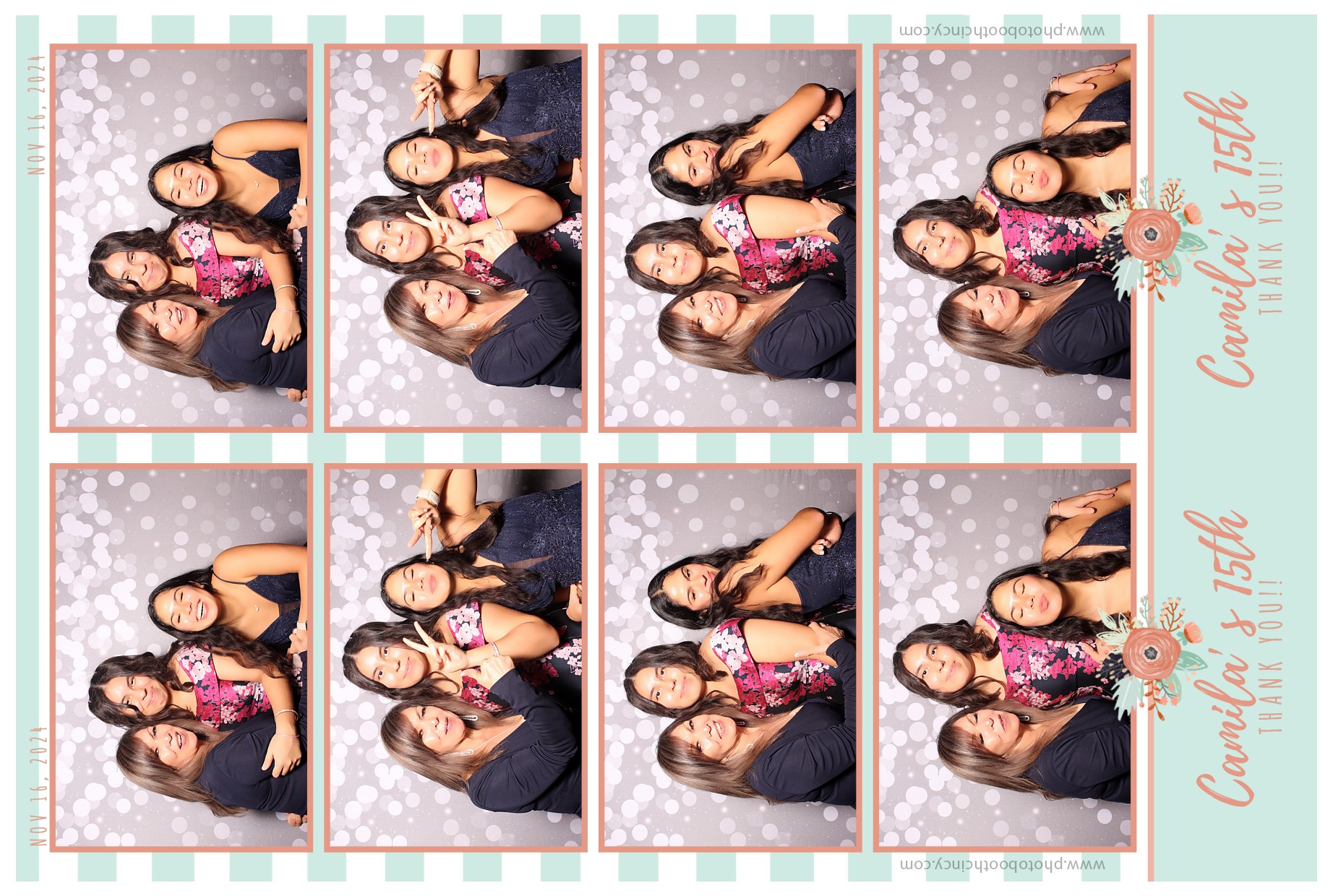 Camila's 15th Birthday | View more photos from the event at gallery.photoboothcincy.com/u/PhotoBoothCincy/Camilas-15th-Birthday