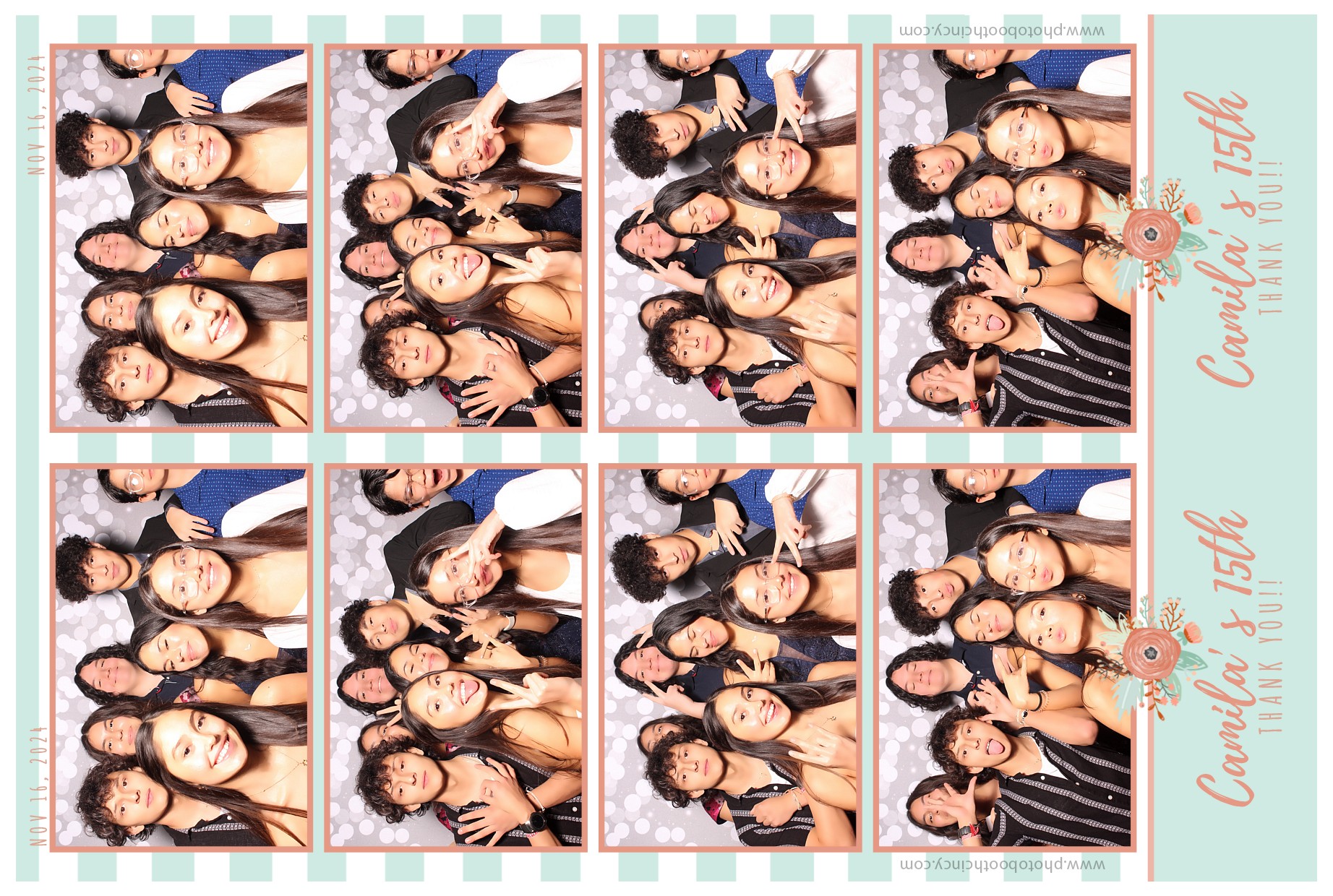 Camila's 15th Birthday | View more photos from the event at gallery.photoboothcincy.com/u/PhotoBoothCincy/Camilas-15th-Birthday
