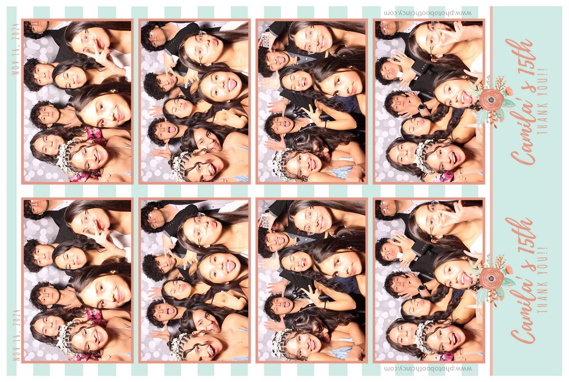 Camila's 15th Birthday | View more photos from the event at gallery.photoboothcincy.com/u/PhotoBoothCincy/Camilas-15th-Birthday
