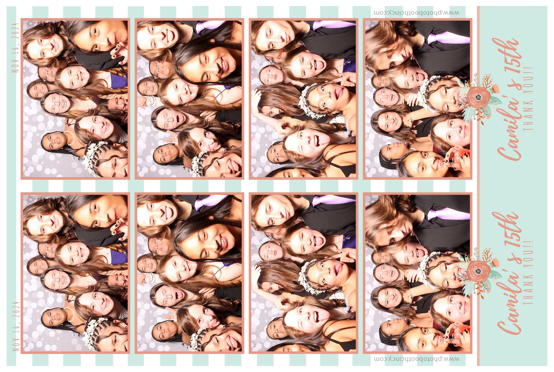Camila's 15th Birthday | View more photos from the event at gallery.photoboothcincy.com/u/PhotoBoothCincy/Camilas-15th-Birthday