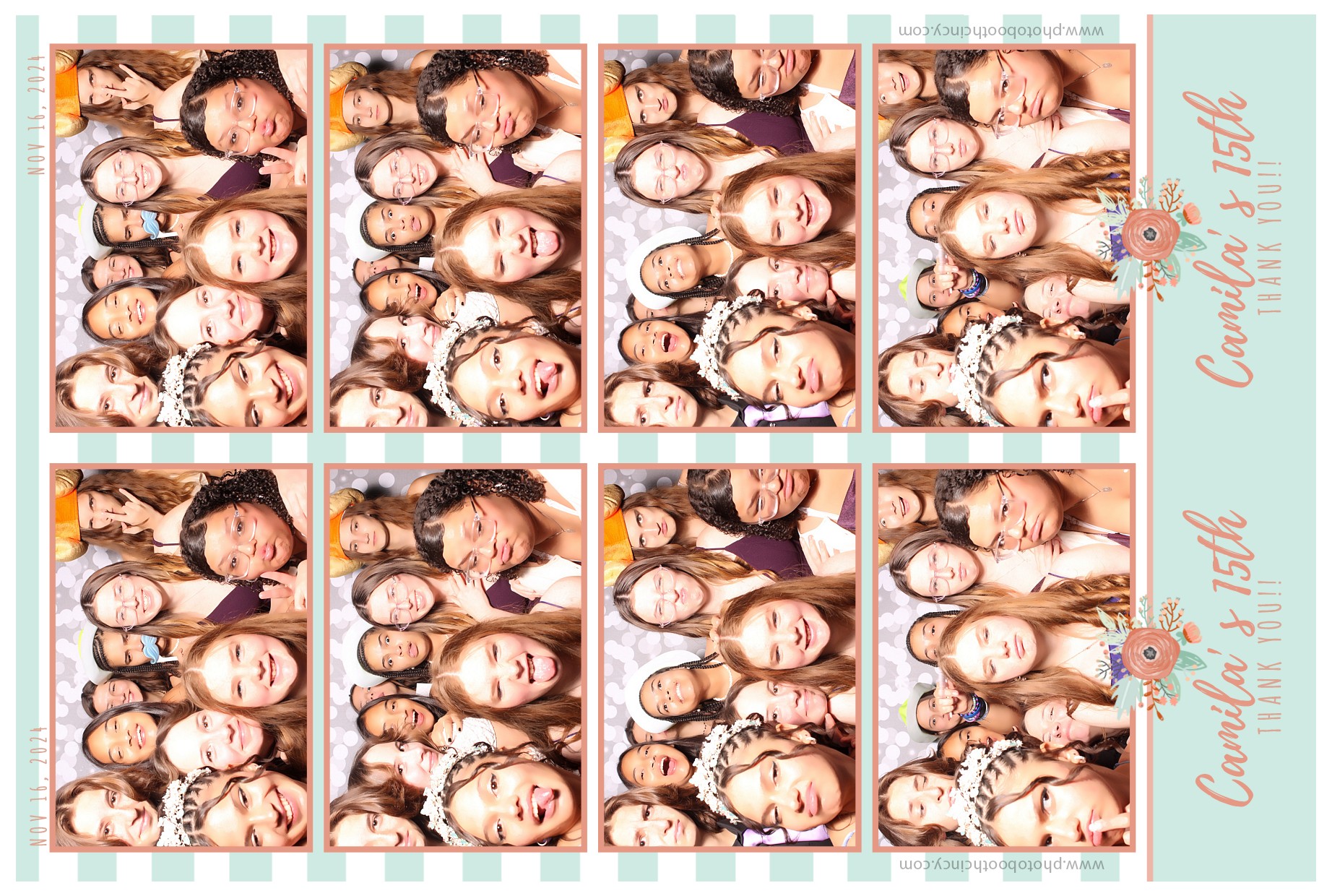 Camila's 15th Birthday | View more photos from the event at gallery.photoboothcincy.com/u/PhotoBoothCincy/Camilas-15th-Birthday
