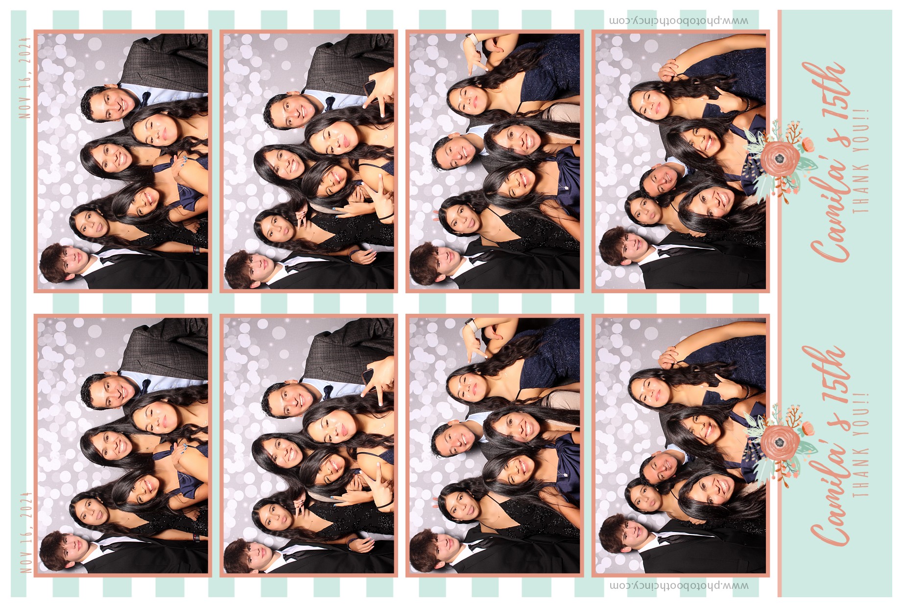Camila's 15th Birthday | View more photos from the event at gallery.photoboothcincy.com/u/PhotoBoothCincy/Camilas-15th-Birthday