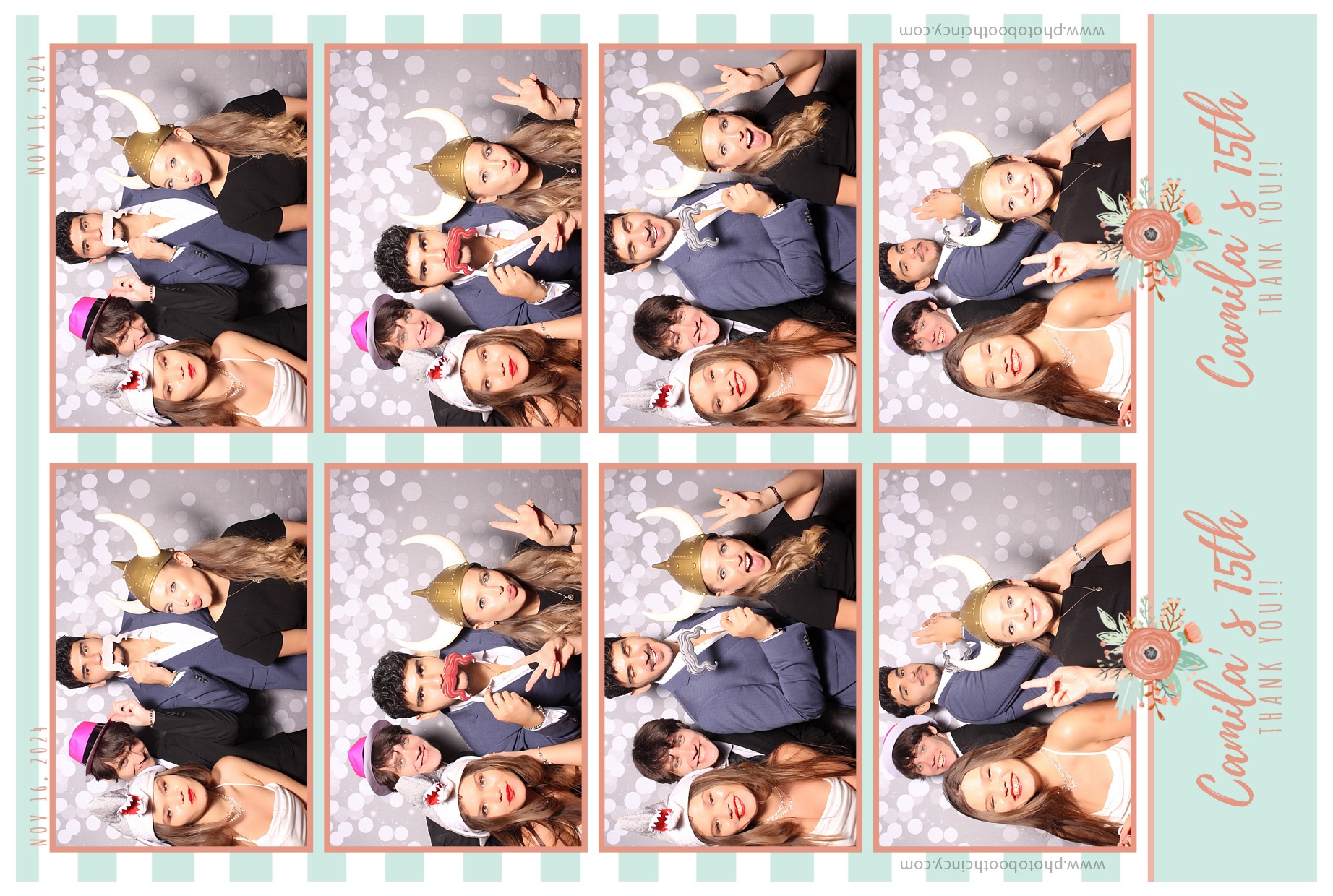 Camila's 15th Birthday | View more photos from the event at gallery.photoboothcincy.com/u/PhotoBoothCincy/Camilas-15th-Birthday