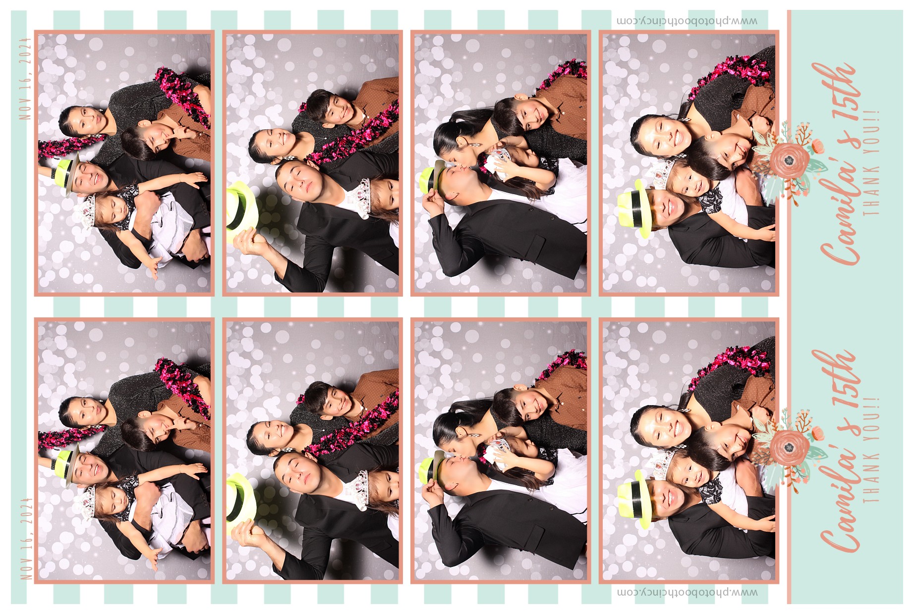 Camila's 15th Birthday | View more photos from the event at gallery.photoboothcincy.com/u/PhotoBoothCincy/Camilas-15th-Birthday