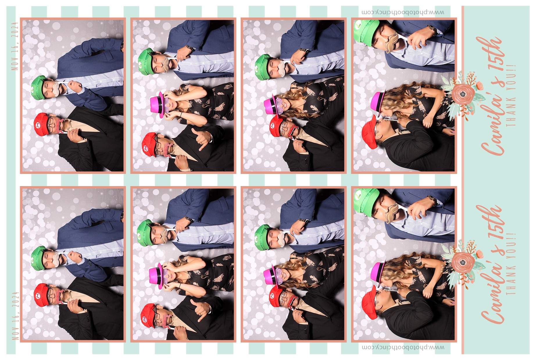 Camila's 15th Birthday | View more photos from the event at gallery.photoboothcincy.com/u/PhotoBoothCincy/Camilas-15th-Birthday