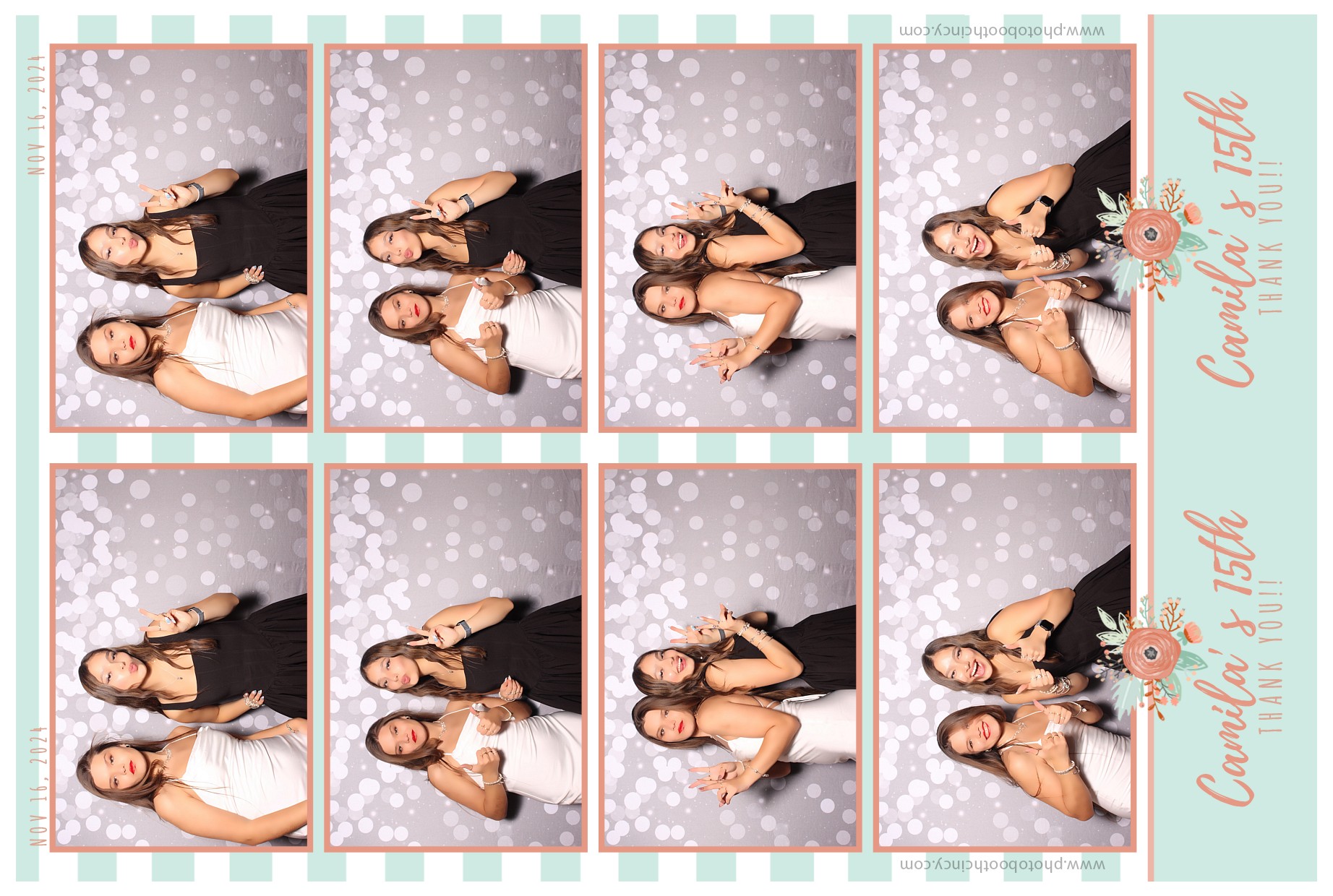 Camila's 15th Birthday | View more photos from the event at gallery.photoboothcincy.com/u/PhotoBoothCincy/Camilas-15th-Birthday