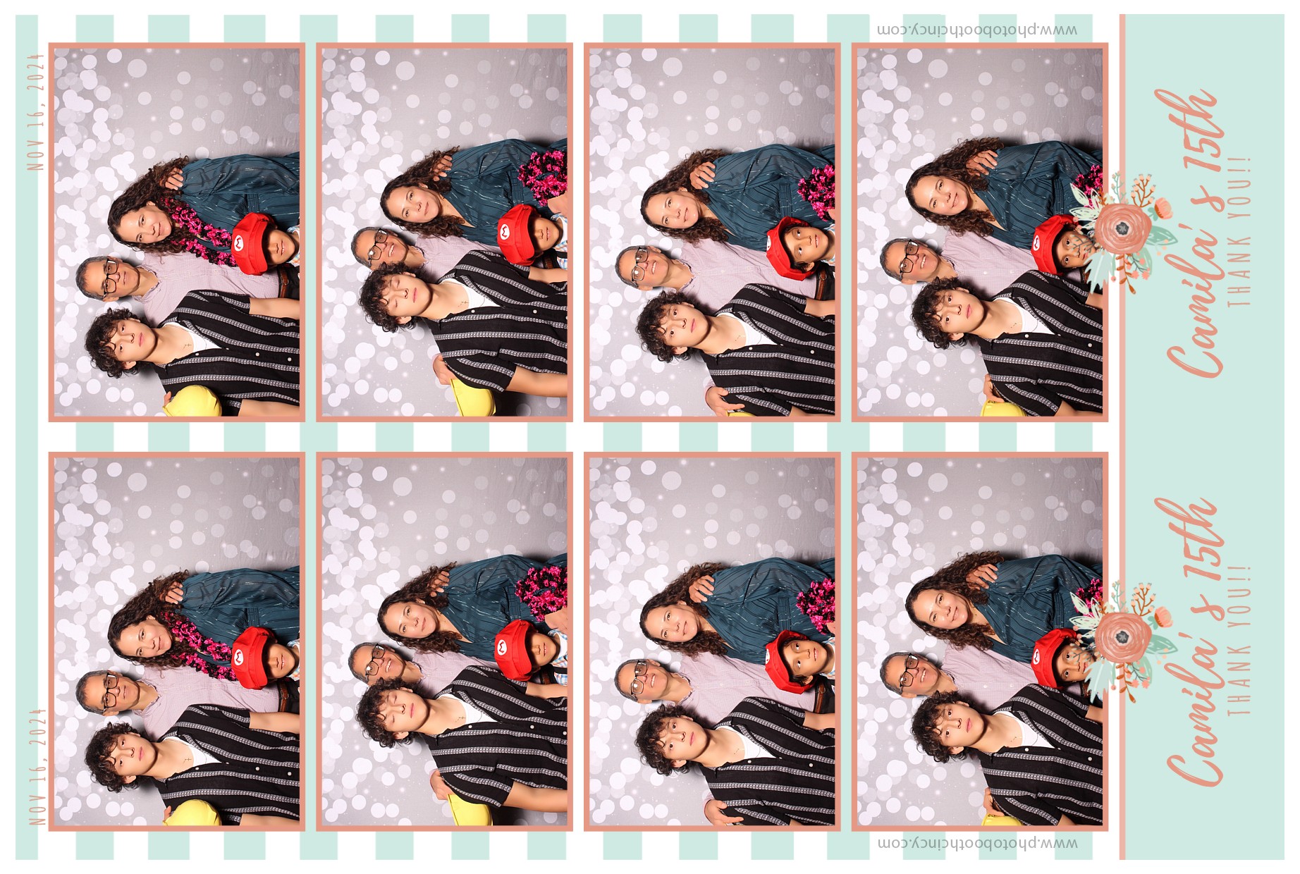Camila's 15th Birthday | View more photos from the event at gallery.photoboothcincy.com/u/PhotoBoothCincy/Camilas-15th-Birthday