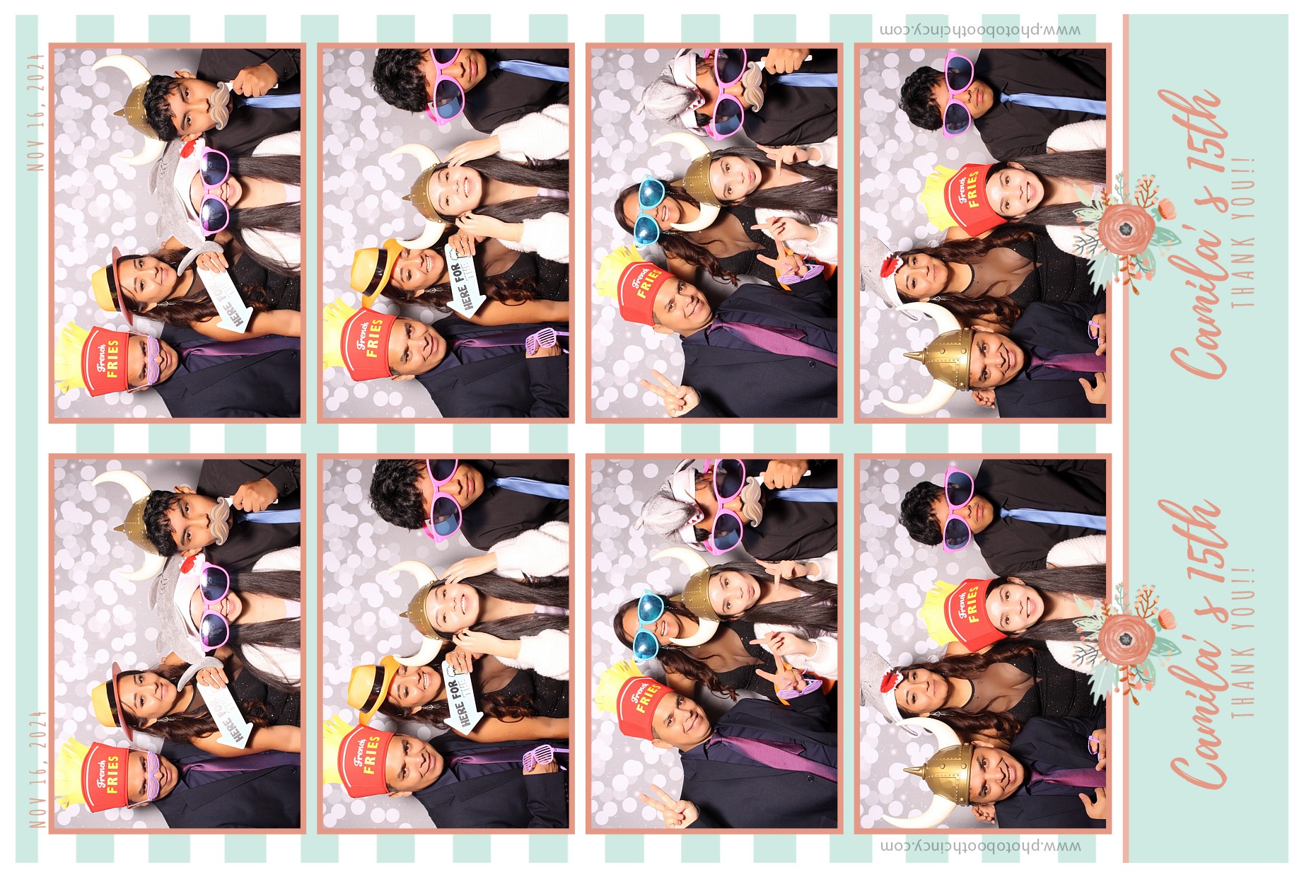 Camila's 15th Birthday | View more photos from the event at gallery.photoboothcincy.com/u/PhotoBoothCincy/Camilas-15th-Birthday