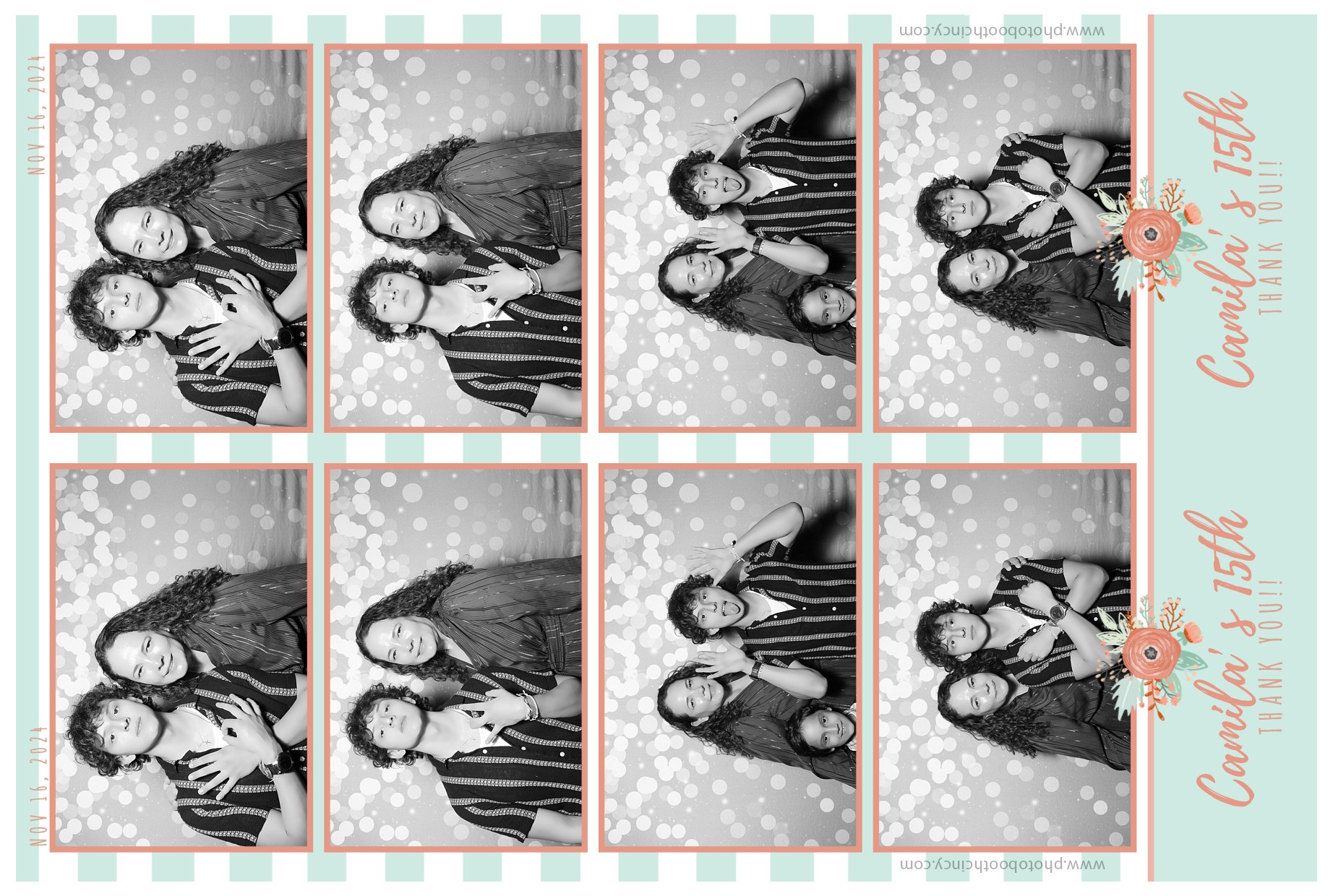 Camila's 15th Birthday | View more photos from the event at gallery.photoboothcincy.com/u/PhotoBoothCincy/Camilas-15th-Birthday