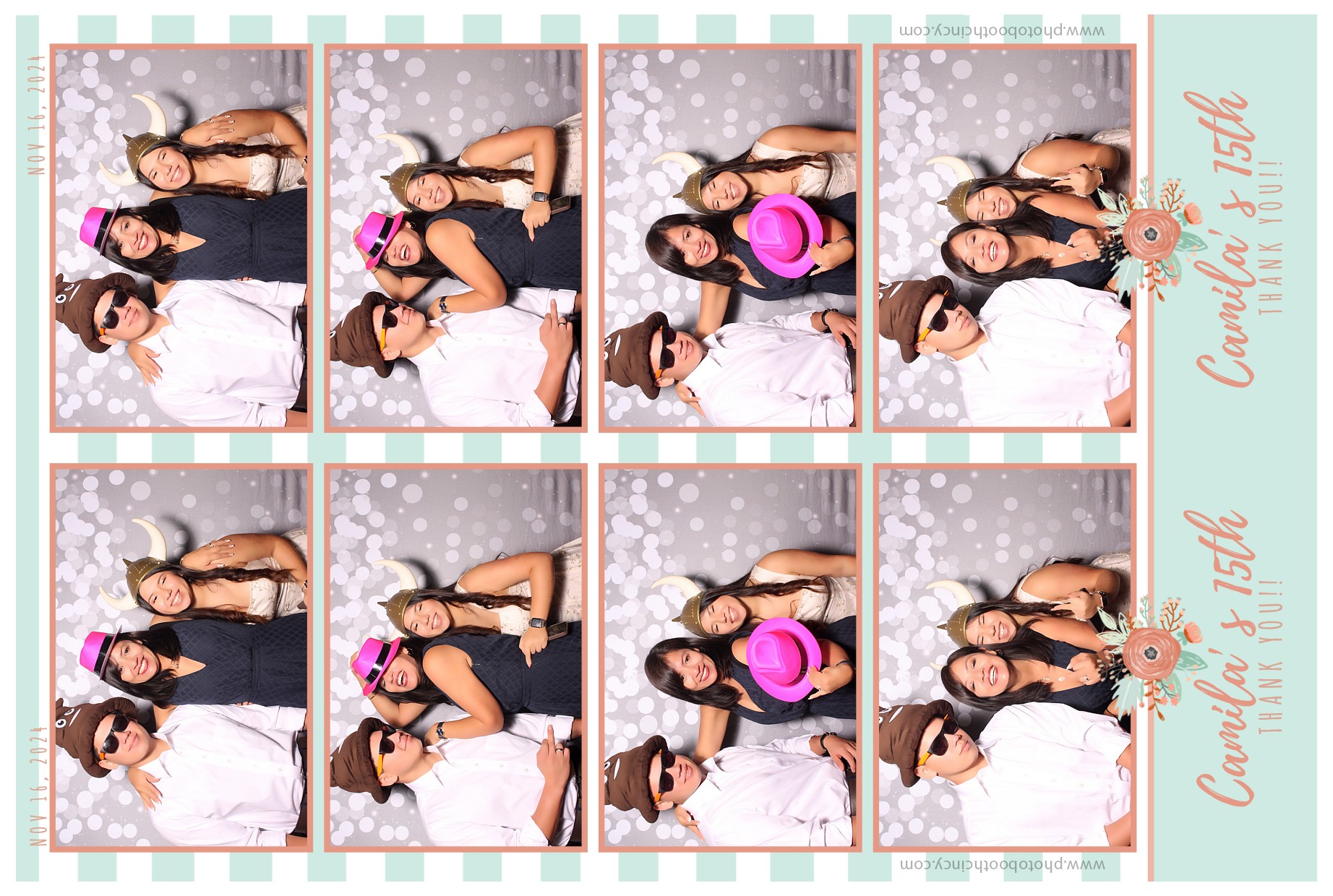 Camila's 15th Birthday | View more photos from the event at gallery.photoboothcincy.com/u/PhotoBoothCincy/Camilas-15th-Birthday