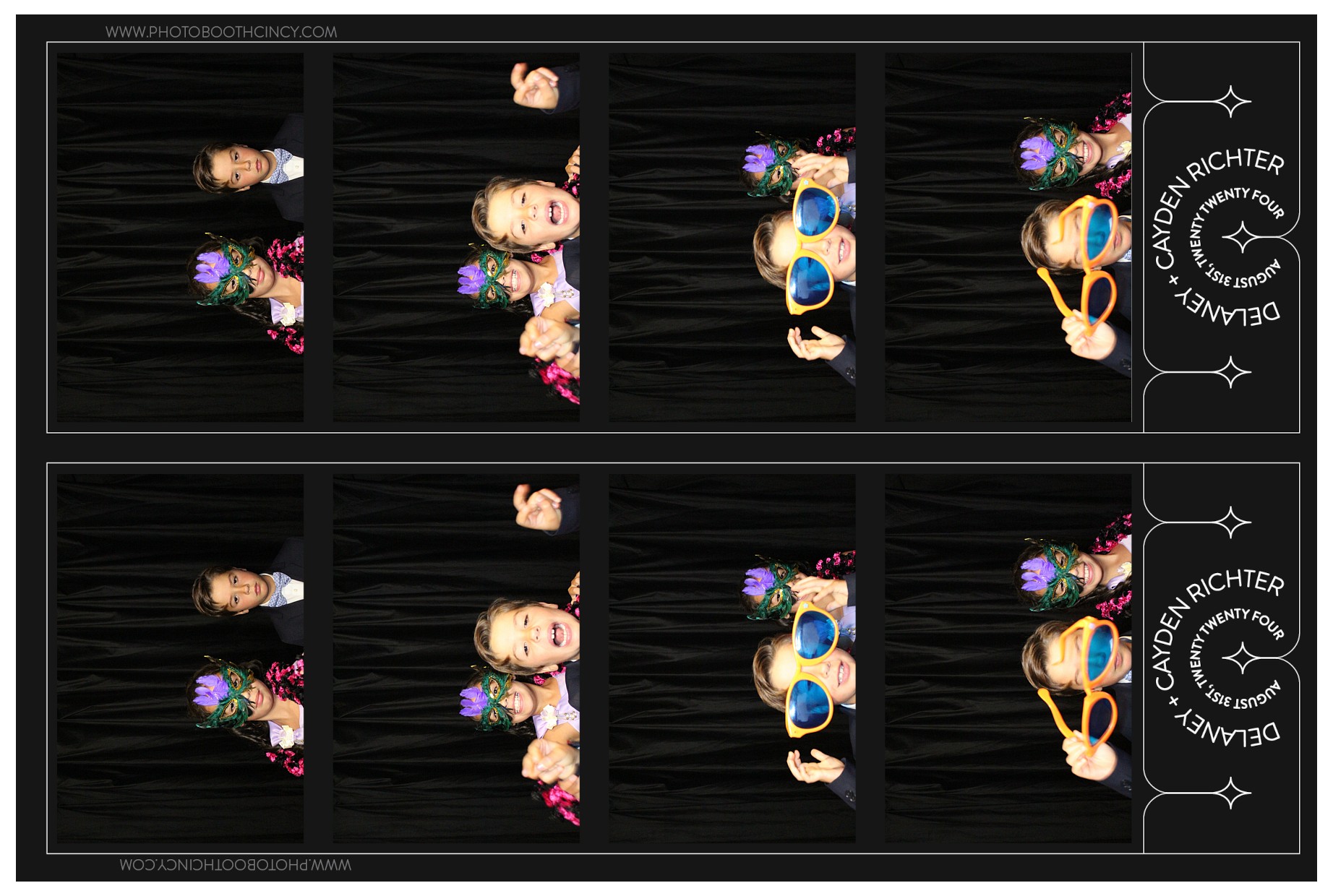 Cayden & Delaney | View more photos from the event at gallery.photoboothcincy.com/u/PhotoBoothCincy/Cayden-Delaney