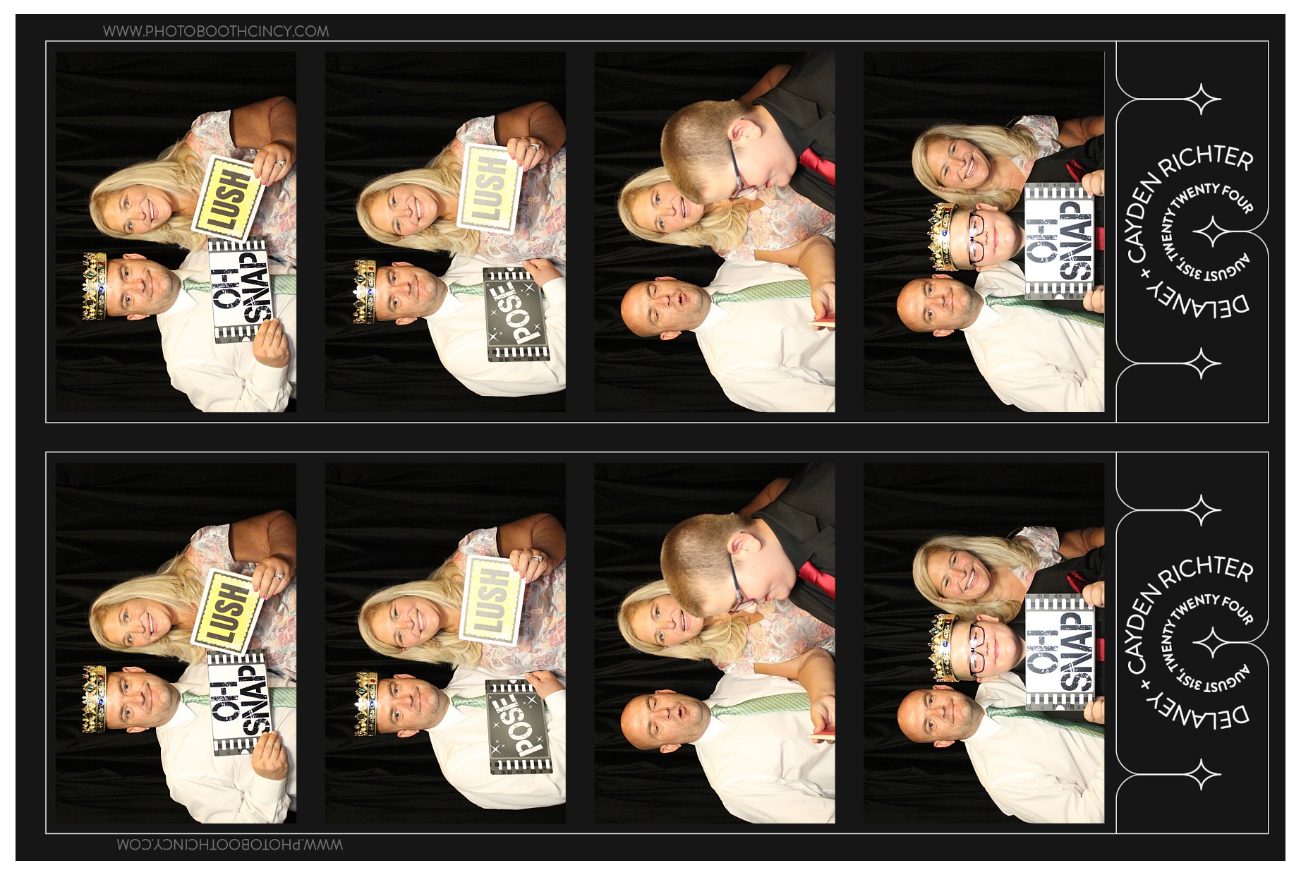 Cayden & Delaney | View more photos from the event at gallery.photoboothcincy.com/u/PhotoBoothCincy/Cayden-Delaney