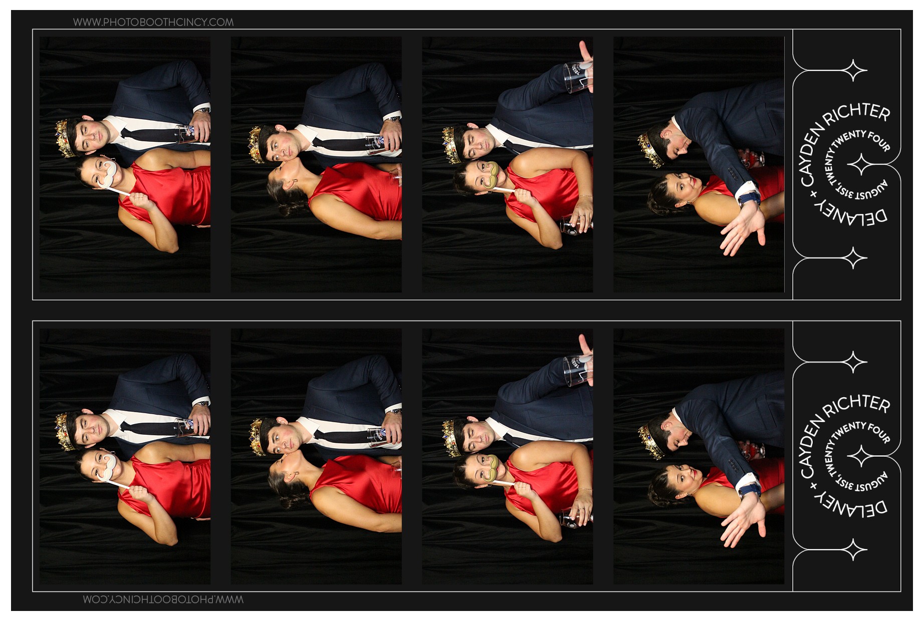 Cayden & Delaney | View more photos from the event at gallery.photoboothcincy.com/u/PhotoBoothCincy/Cayden-Delaney