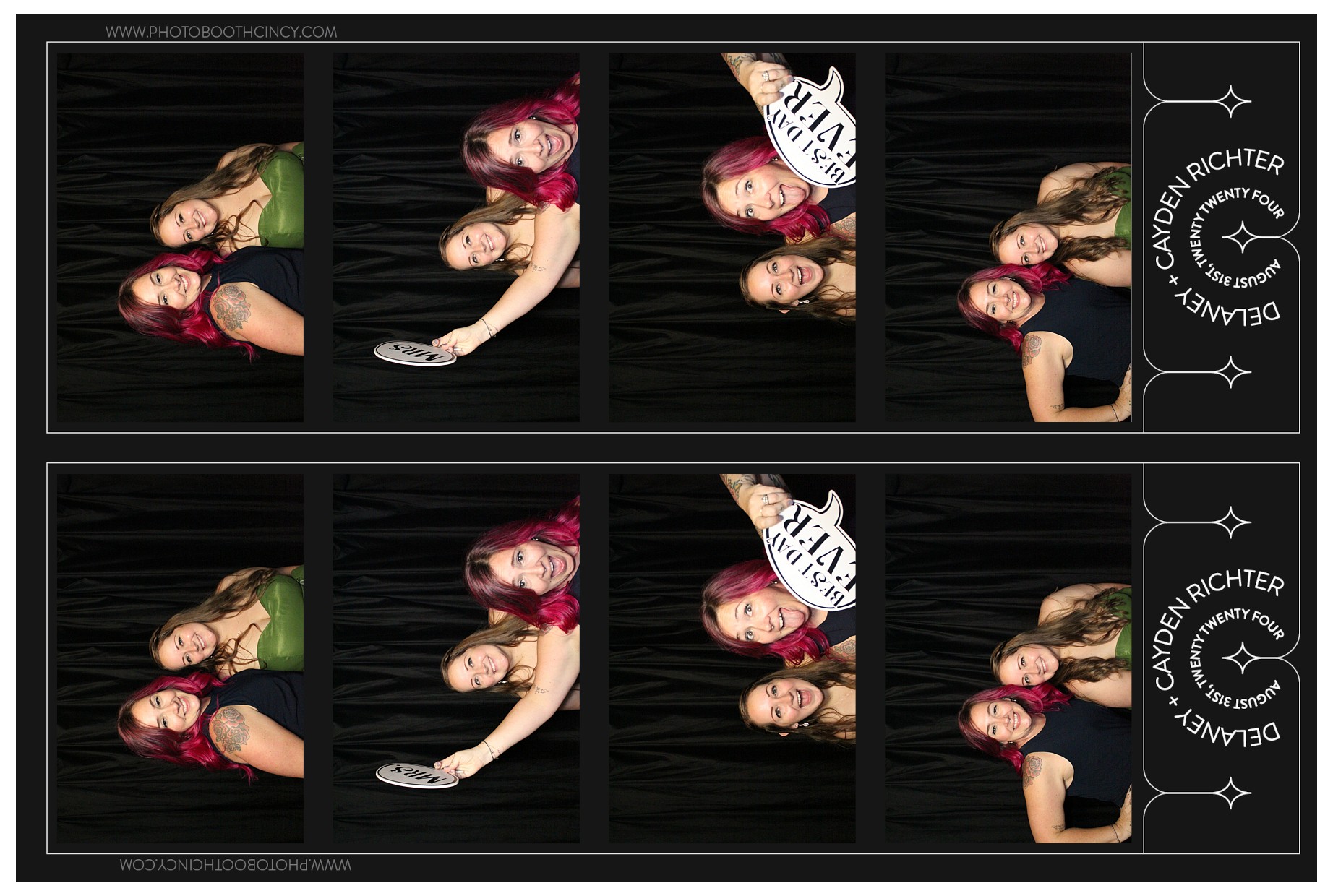 Cayden & Delaney | View more photos from the event at gallery.photoboothcincy.com/u/PhotoBoothCincy/Cayden-Delaney