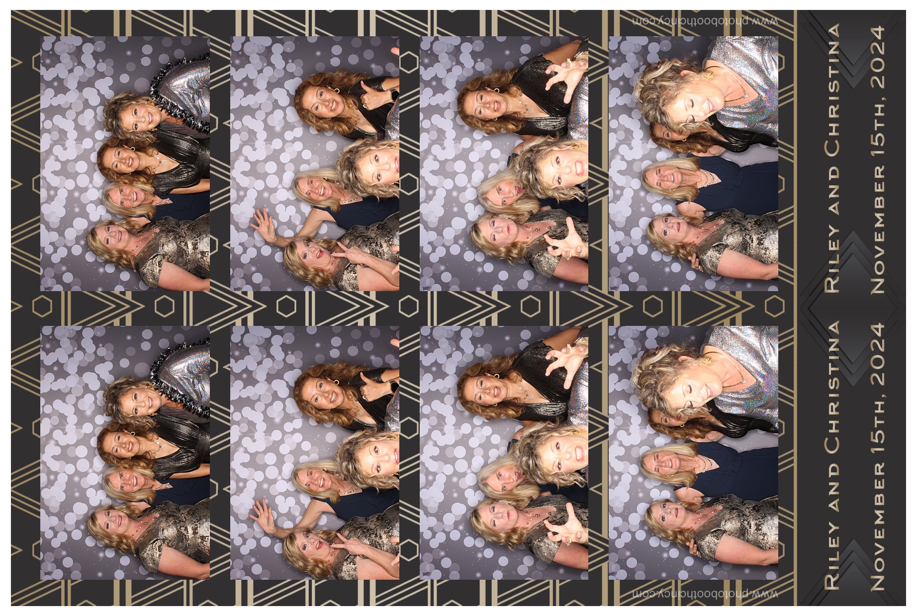 Christina & Riley | View more photos from the event at gallery.photoboothcincy.com/u/PhotoBoothCincy/Christina-Riley