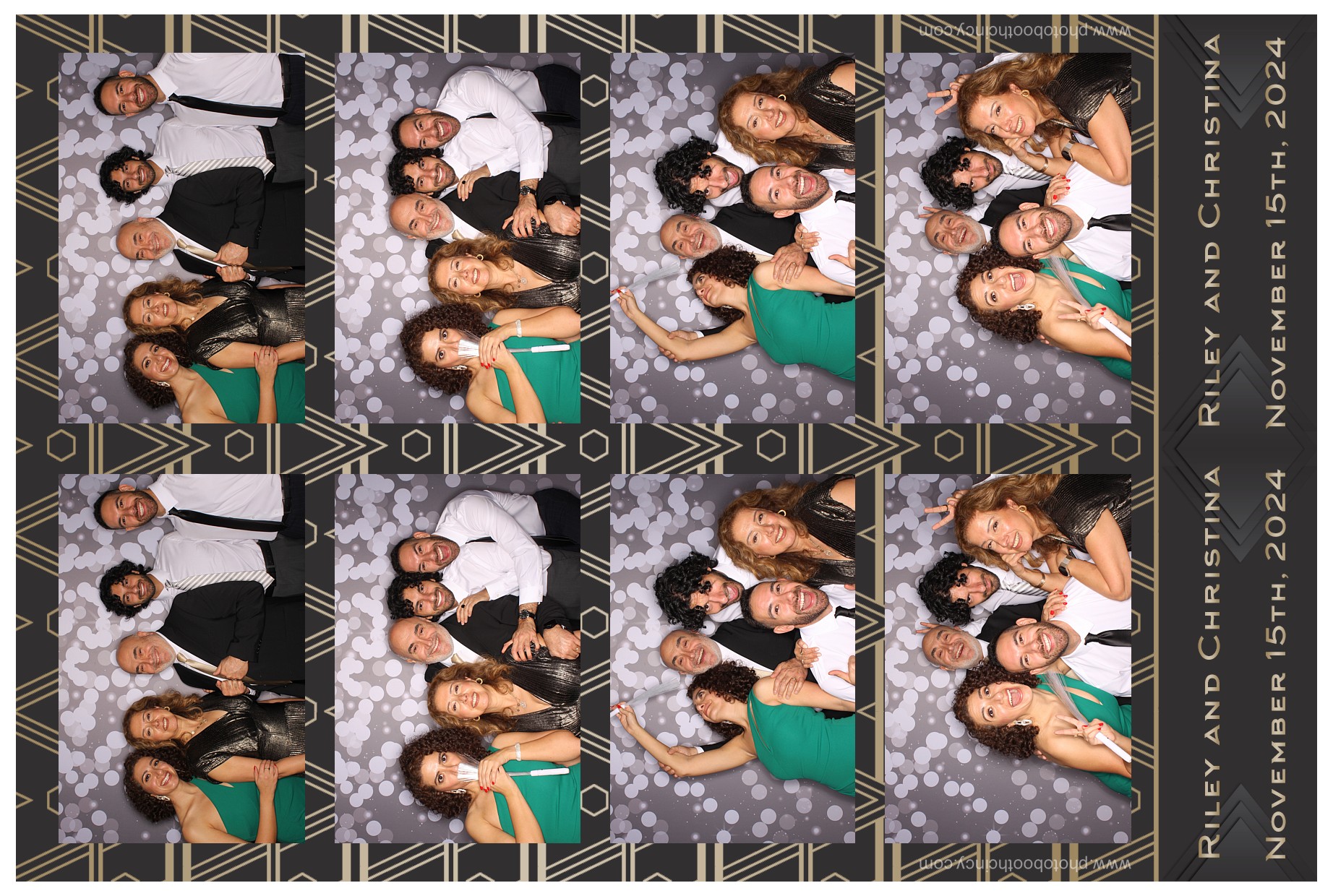Christina & Riley | View more photos from the event at gallery.photoboothcincy.com/u/PhotoBoothCincy/Christina-Riley