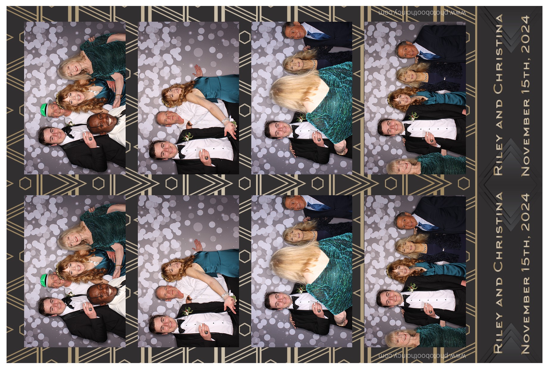 Christina & Riley | View more photos from the event at gallery.photoboothcincy.com/u/PhotoBoothCincy/Christina-Riley