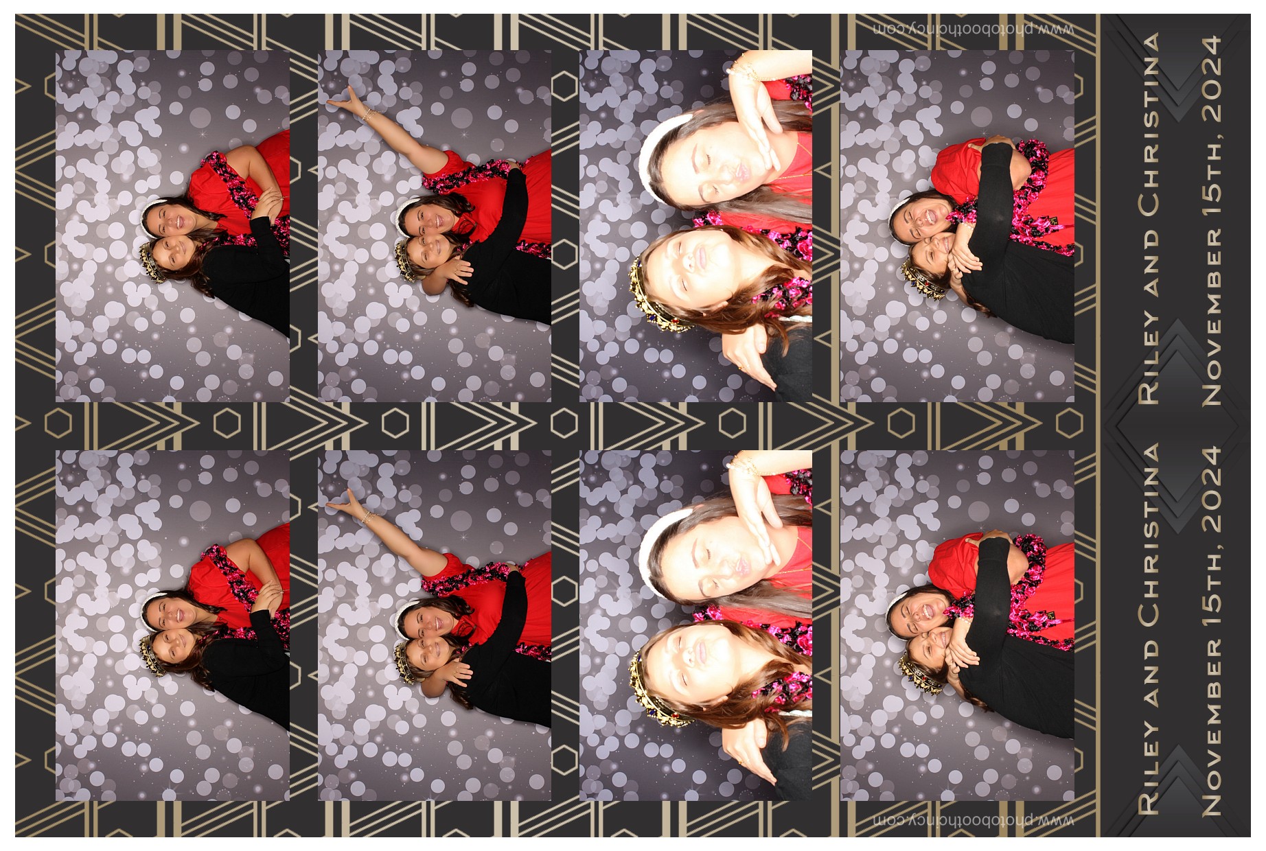 Christina & Riley | View more photos from the event at gallery.photoboothcincy.com/u/PhotoBoothCincy/Christina-Riley