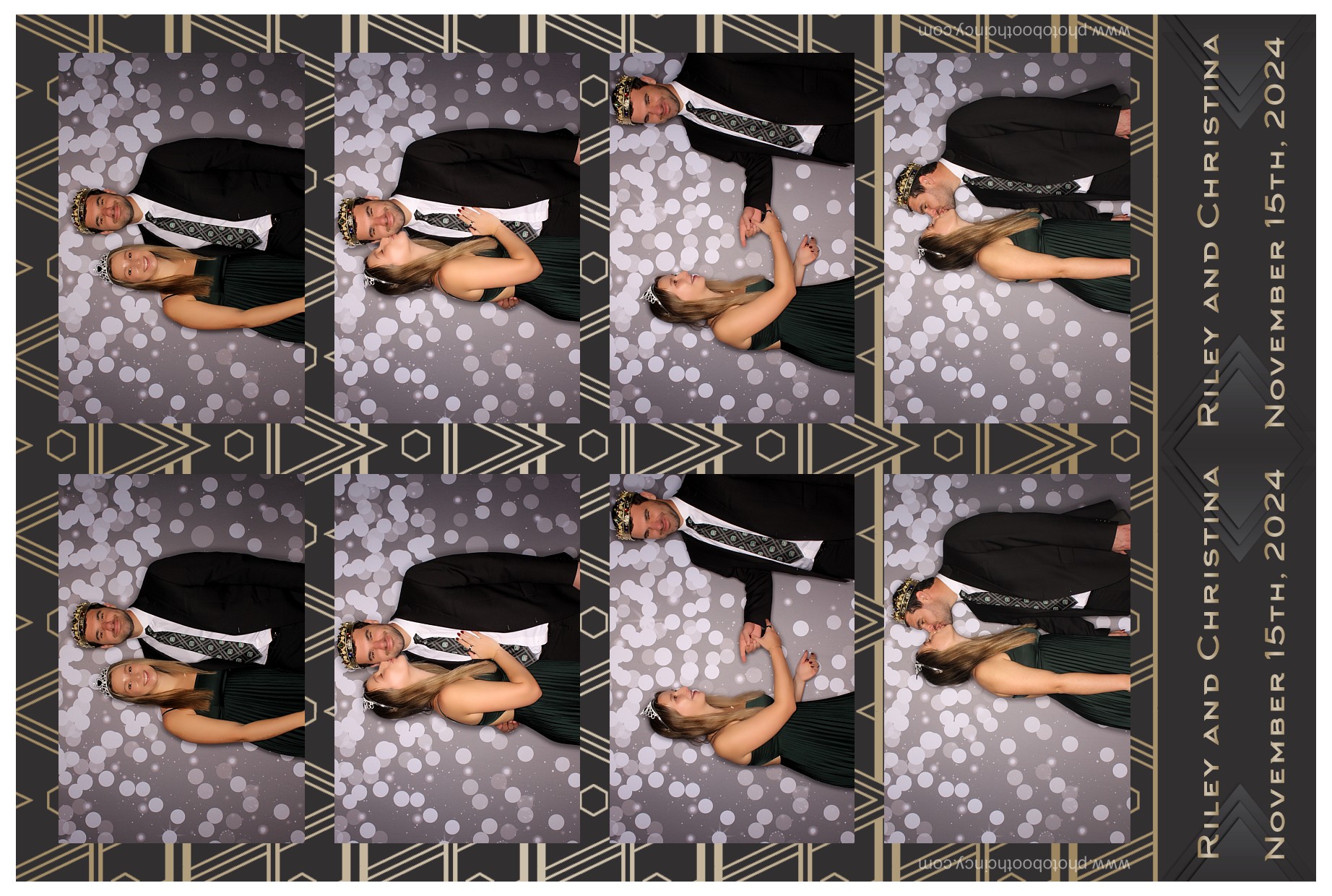 Christina & Riley | View more photos from the event at gallery.photoboothcincy.com/u/PhotoBoothCincy/Christina-Riley