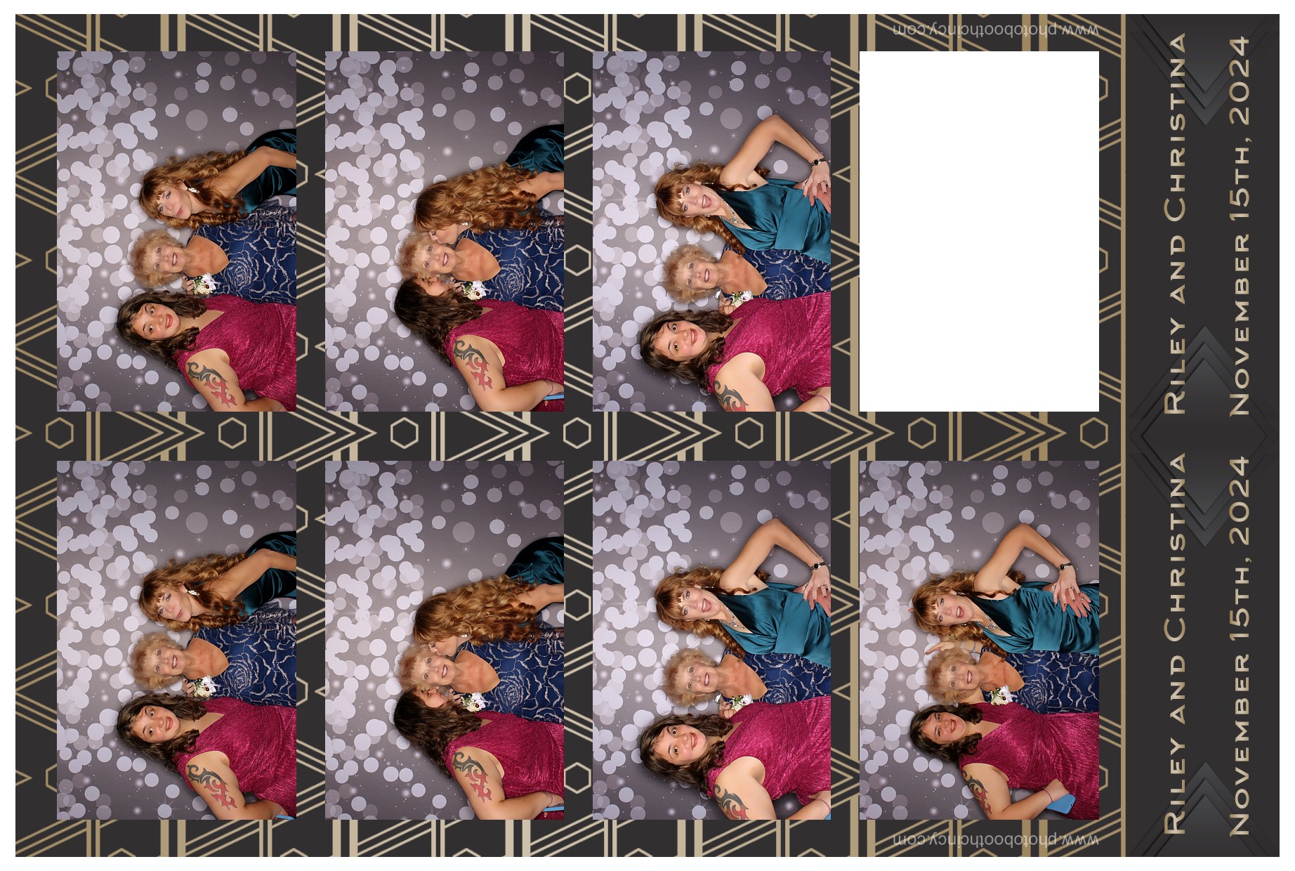 Christina & Riley | View more photos from the event at gallery.photoboothcincy.com/u/PhotoBoothCincy/Christina-Riley
