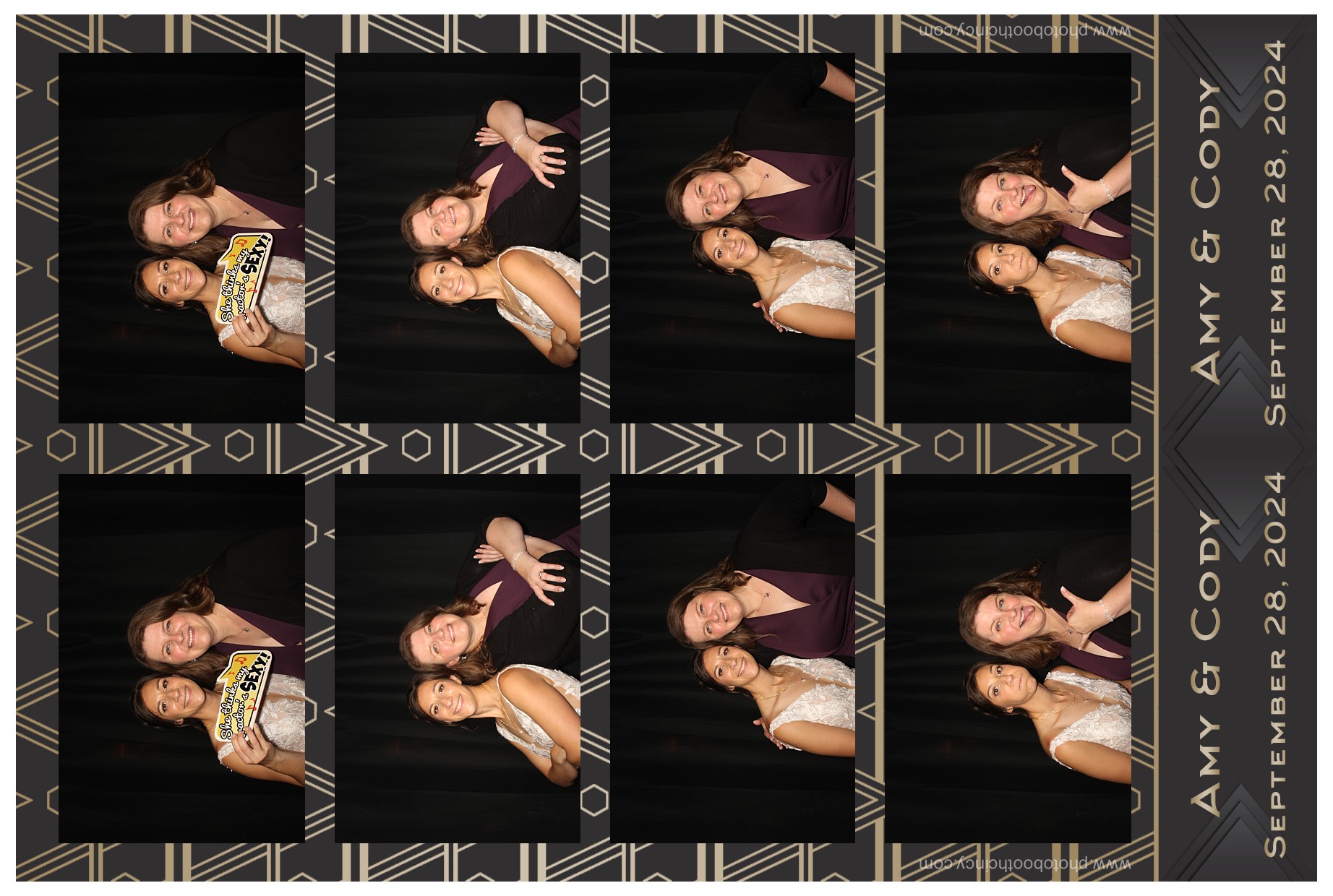Cody & Amy Saraco-Polner  | View more photos from the event at gallery.photoboothcincy.com/u/PhotoBoothCincy/Cody-Amy-Saraco-Polner