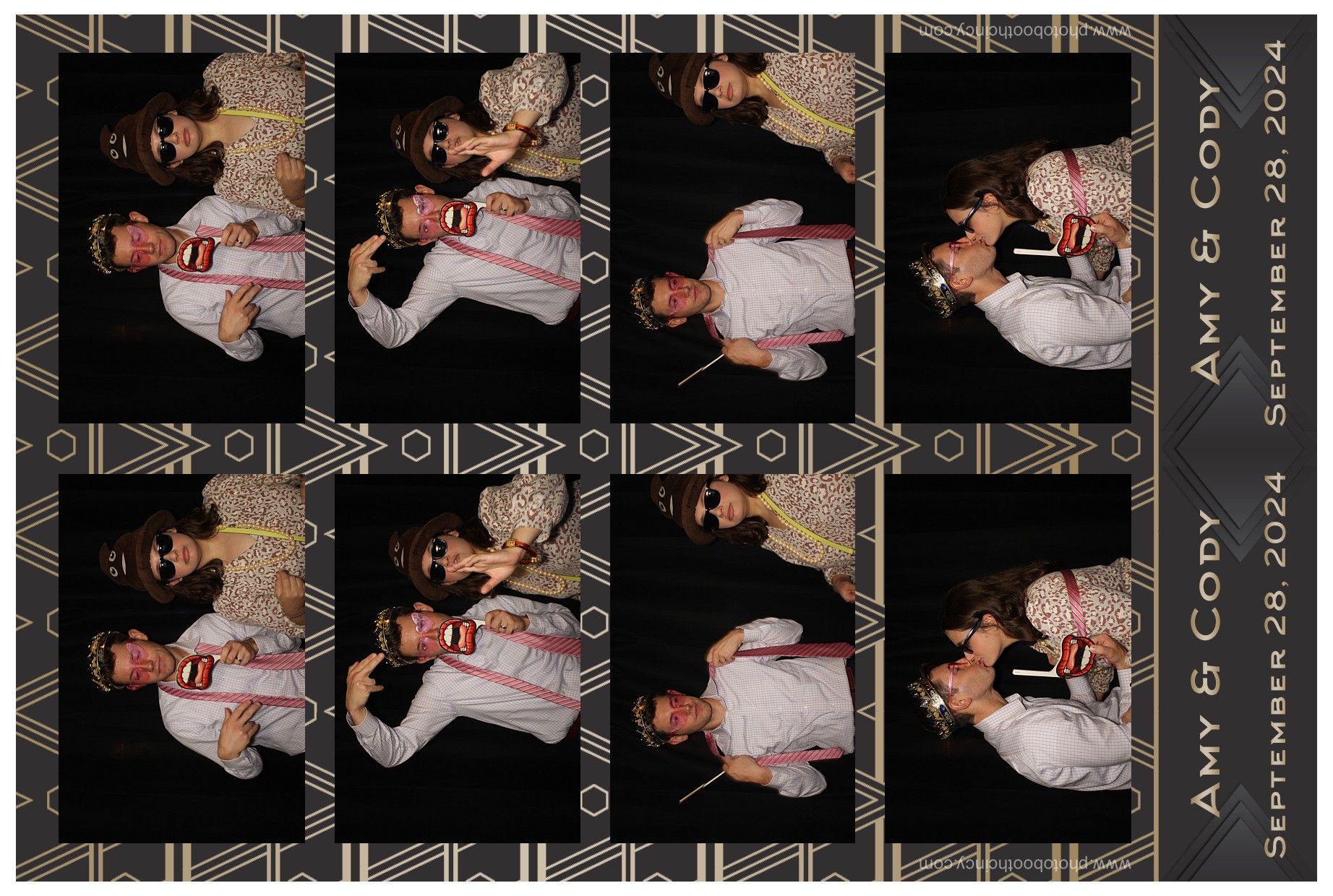 Cody & Amy Saraco-Polner  | View more photos from the event at gallery.photoboothcincy.com/u/PhotoBoothCincy/Cody-Amy-Saraco-Polner