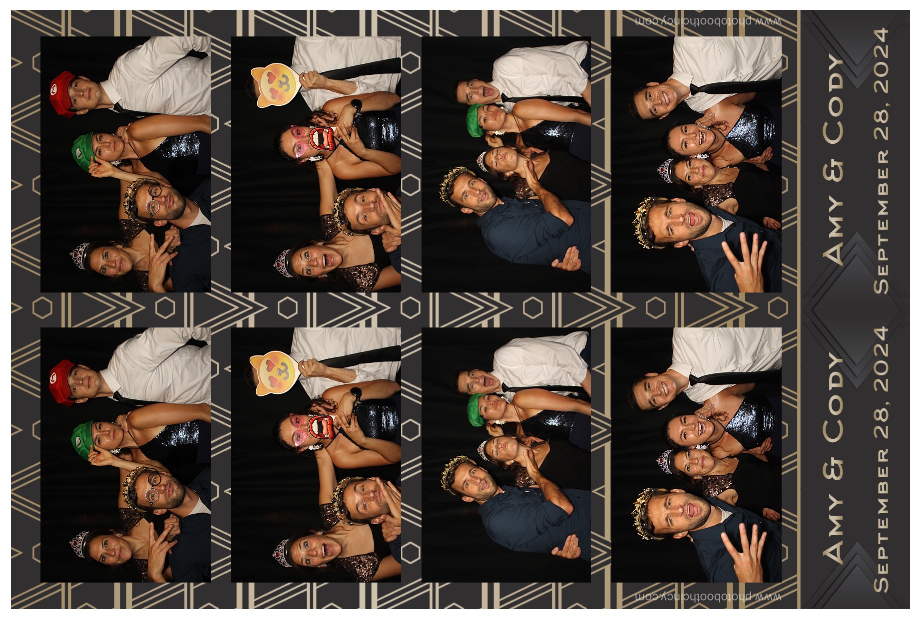 Cody & Amy Saraco-Polner  | View more photos from the event at gallery.photoboothcincy.com/u/PhotoBoothCincy/Cody-Amy-Saraco-Polner