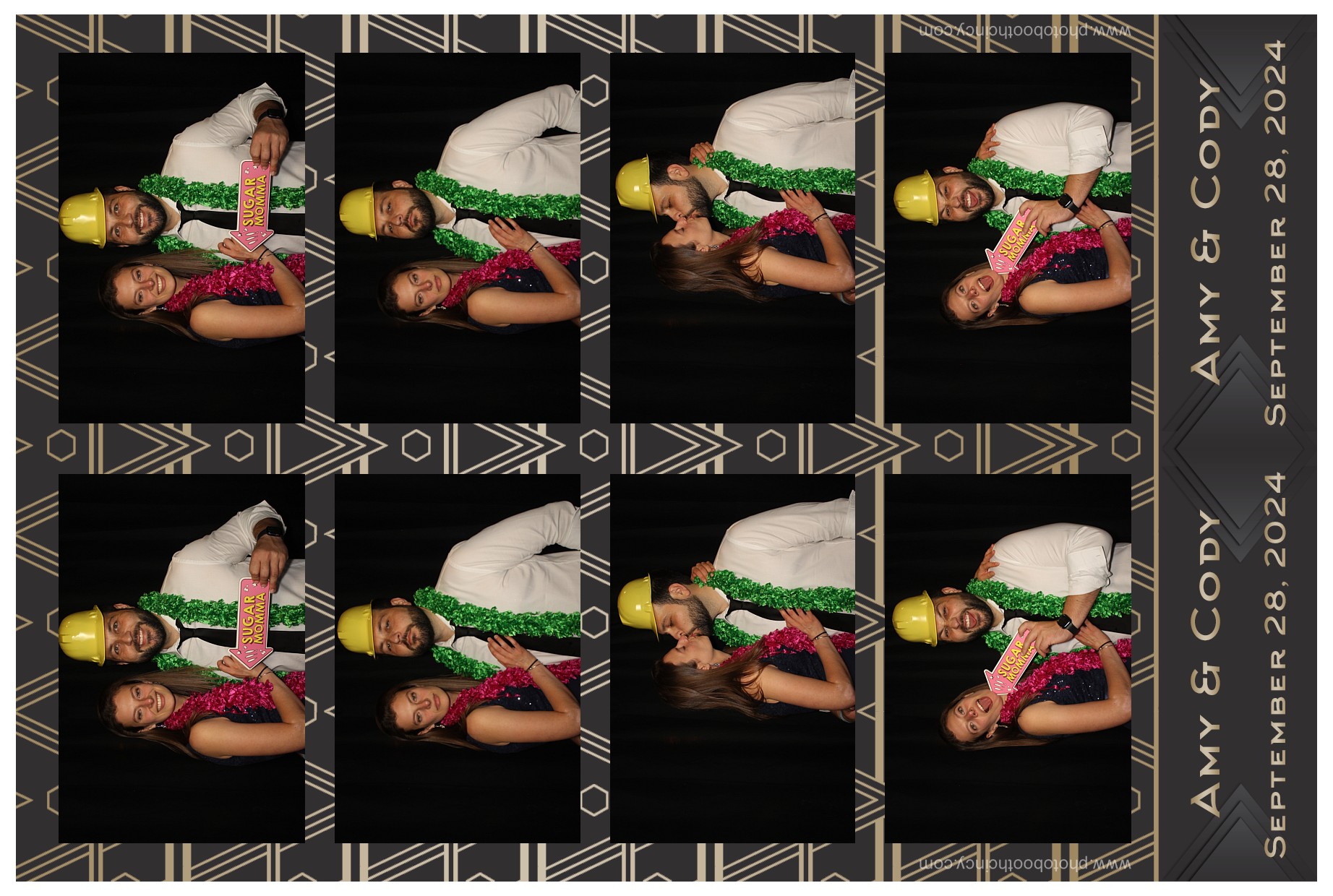 Cody & Amy Saraco-Polner  | View more photos from the event at gallery.photoboothcincy.com/u/PhotoBoothCincy/Cody-Amy-Saraco-Polner