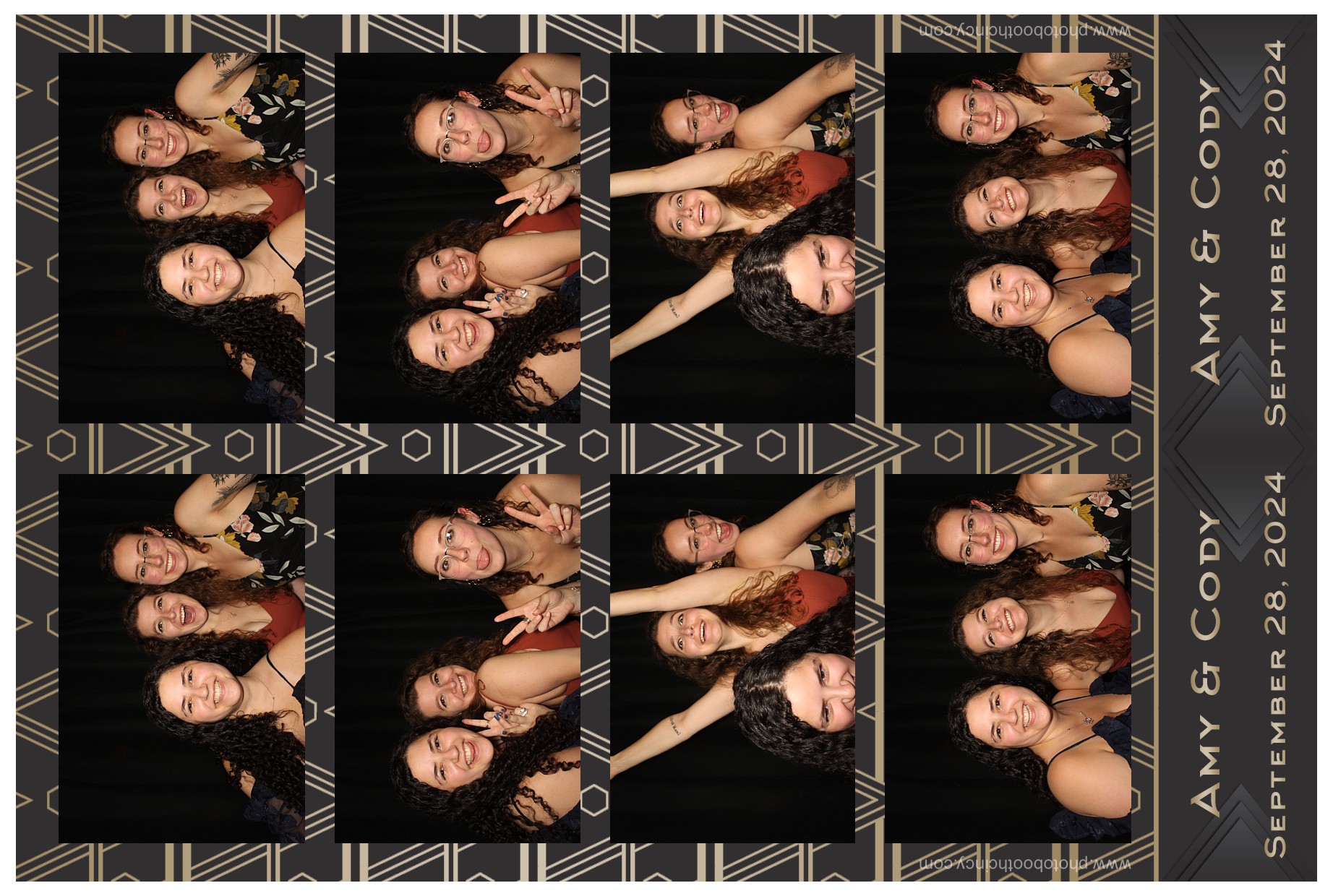 Cody & Amy Saraco-Polner  | View more photos from the event at gallery.photoboothcincy.com/u/PhotoBoothCincy/Cody-Amy-Saraco-Polner