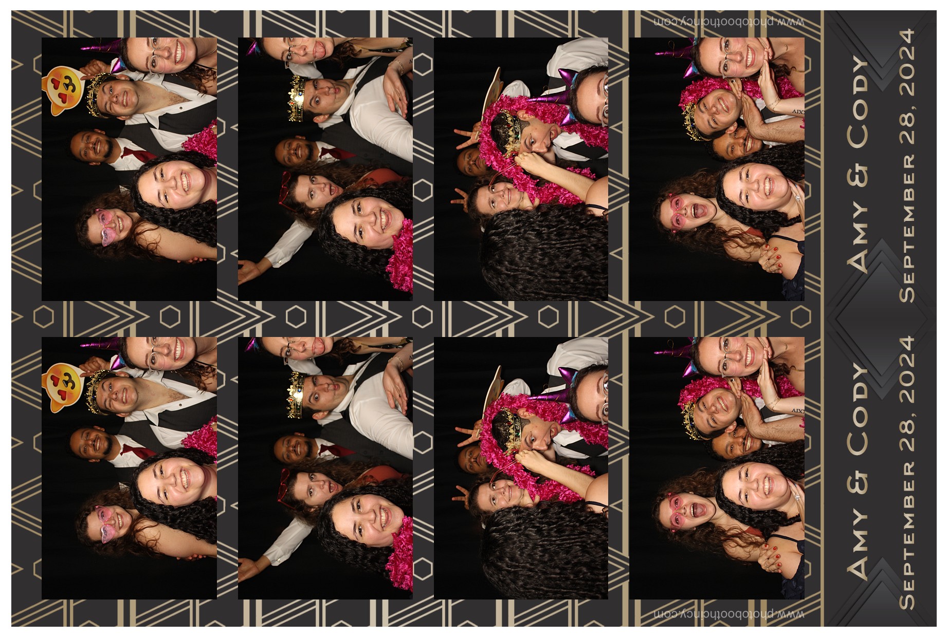 Cody & Amy Saraco-Polner  | View more photos from the event at gallery.photoboothcincy.com/u/PhotoBoothCincy/Cody-Amy-Saraco-Polner
